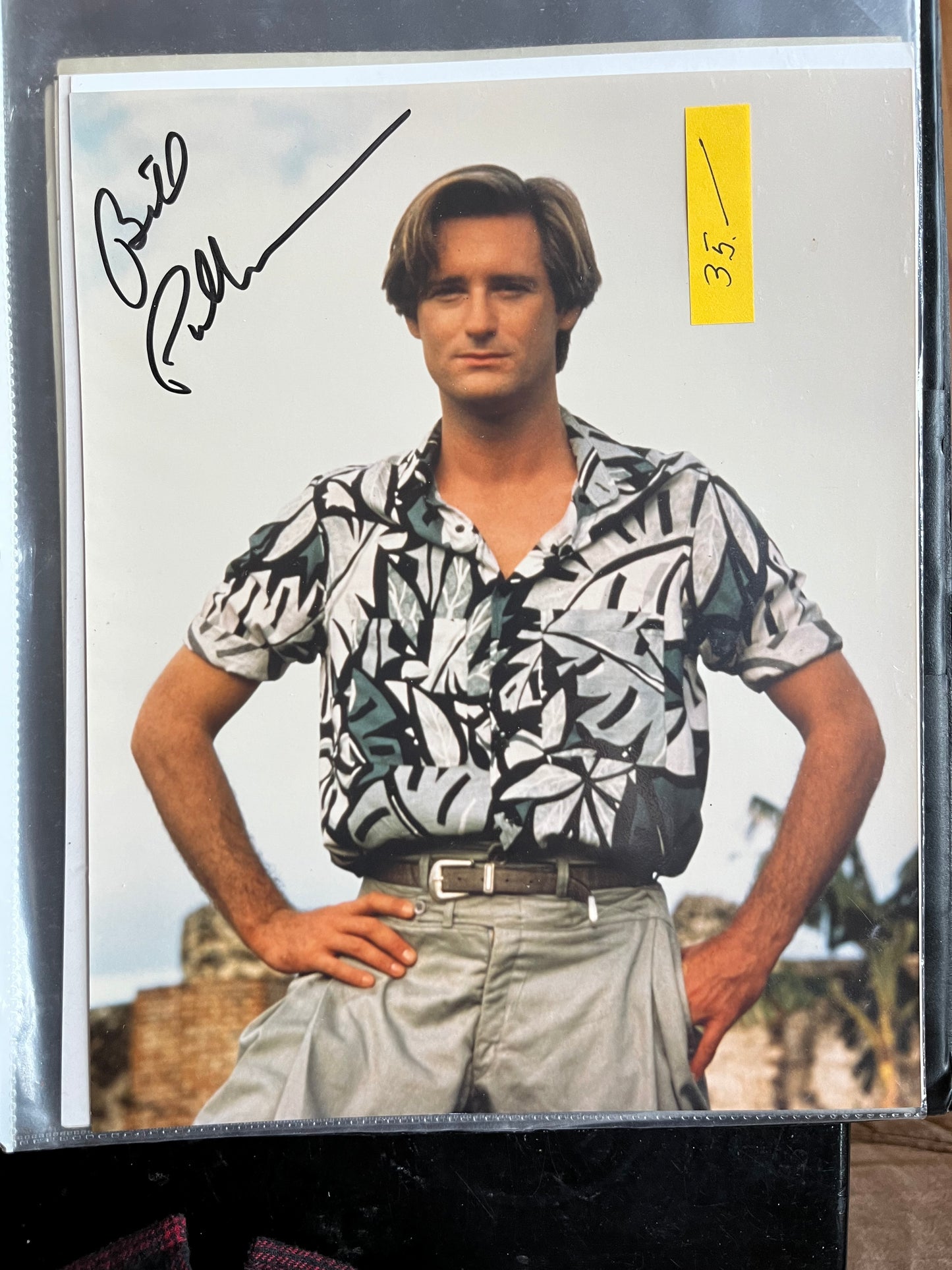 BILL PULLMAN, autograph