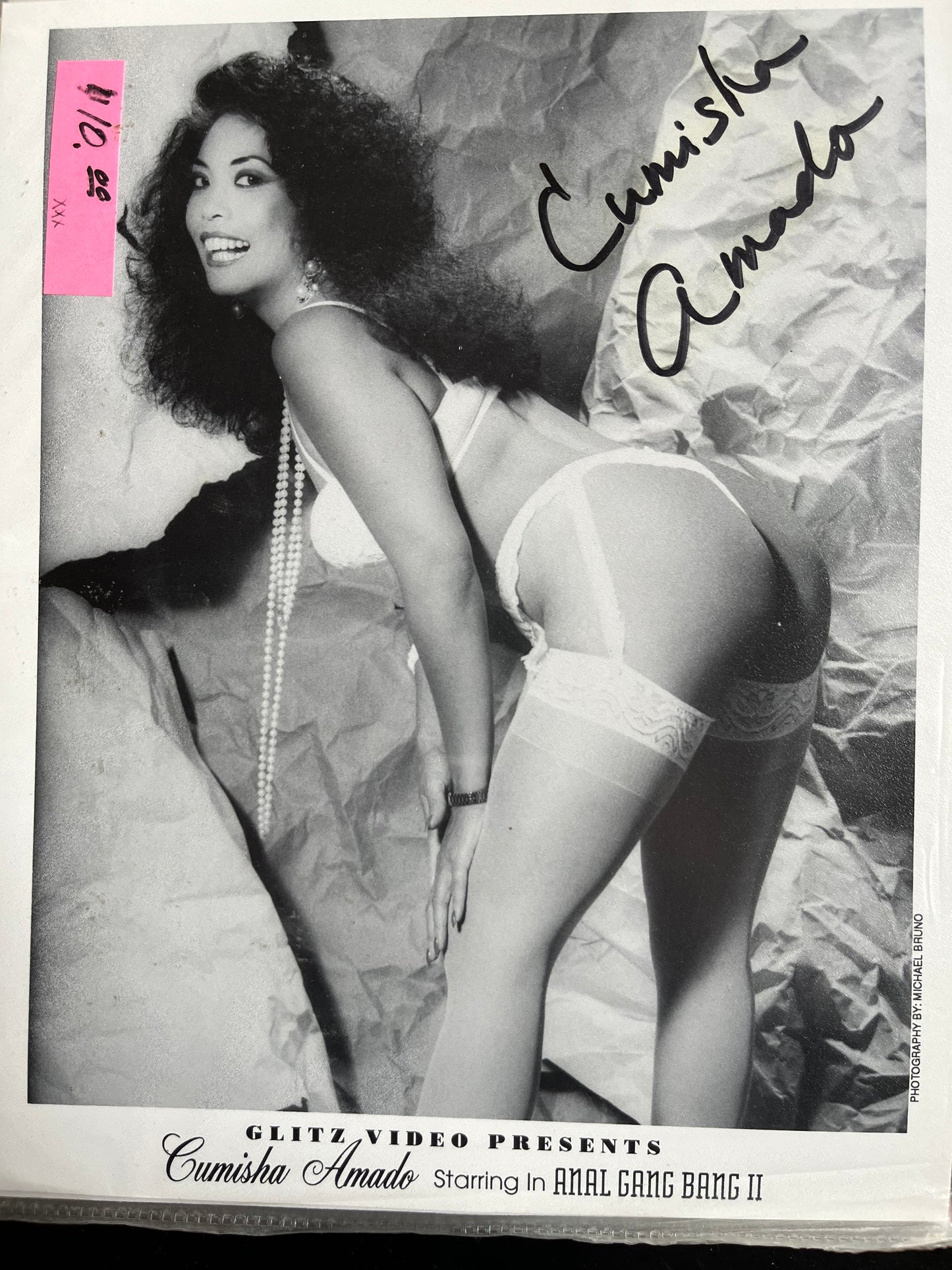 CUMISHA AMADO, autograph