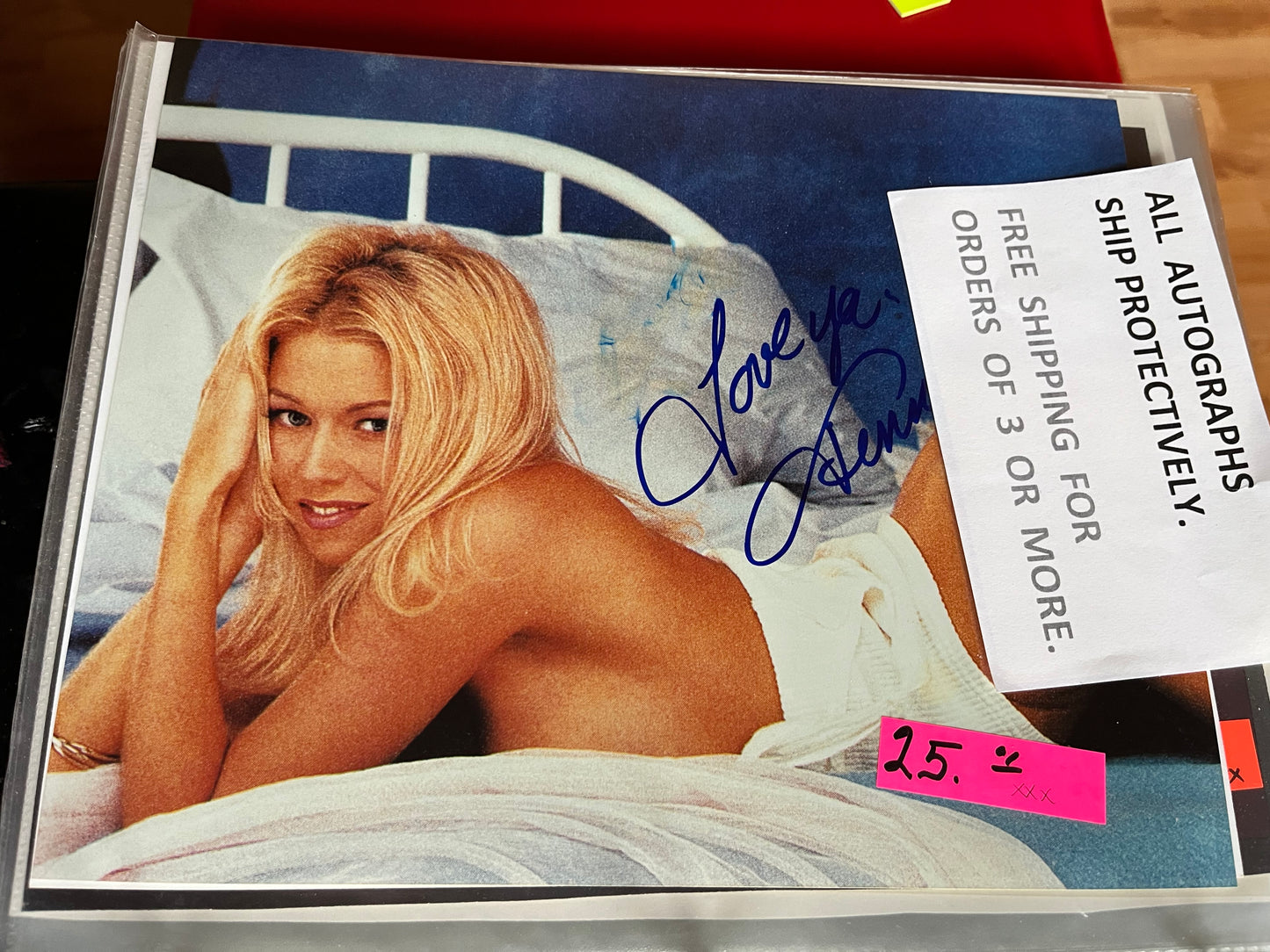 JENNA JAMISON, autograph