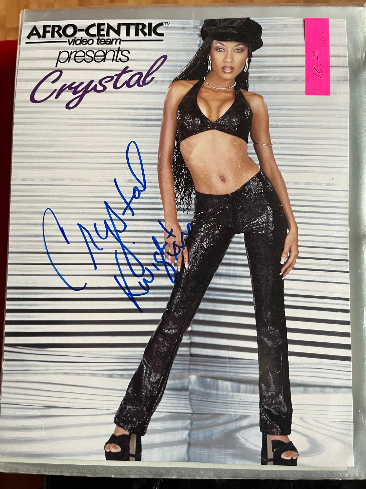 CRYSTAL KNIGHT, autograph