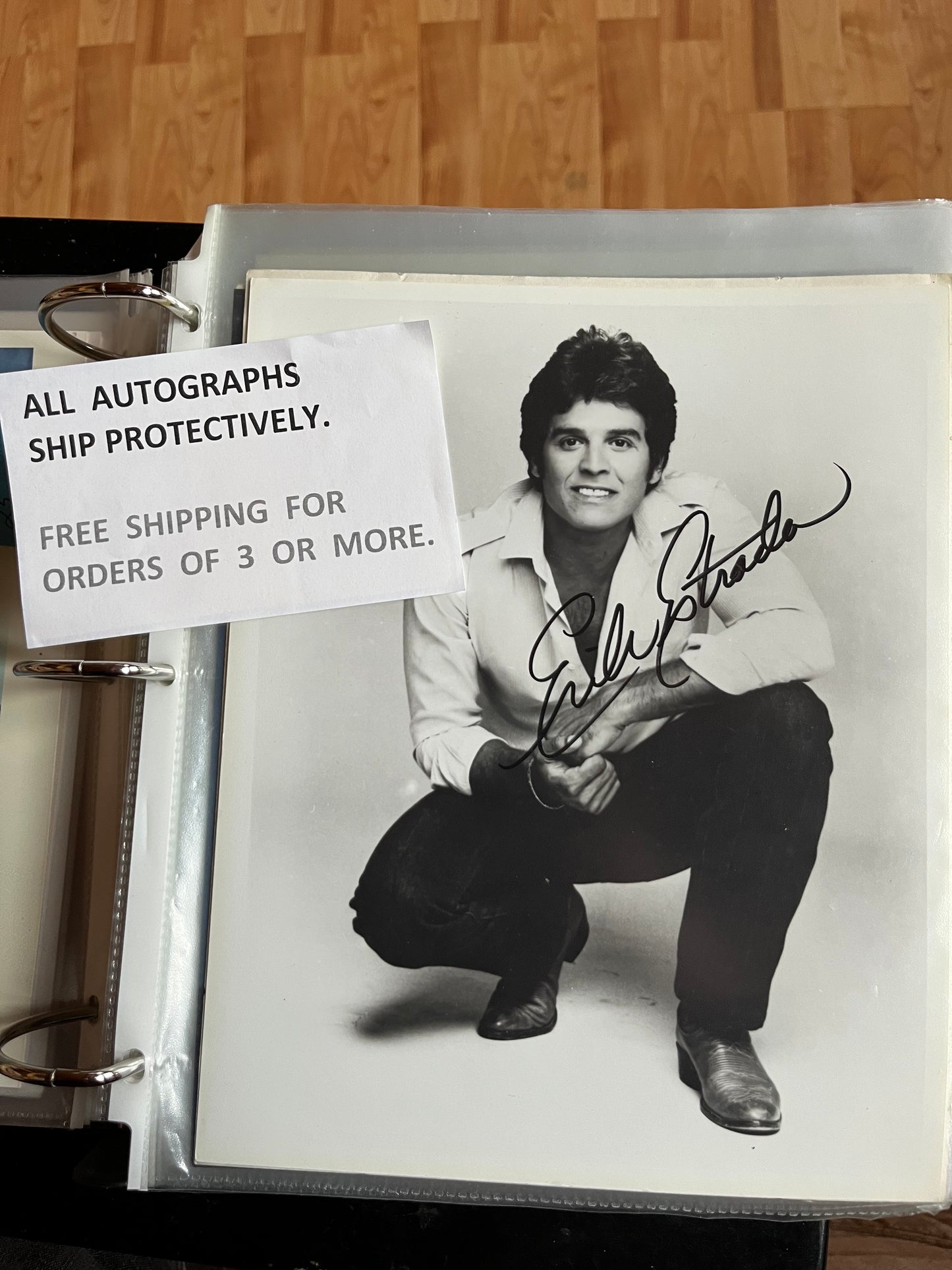 ERIK ESTRADA, autograph