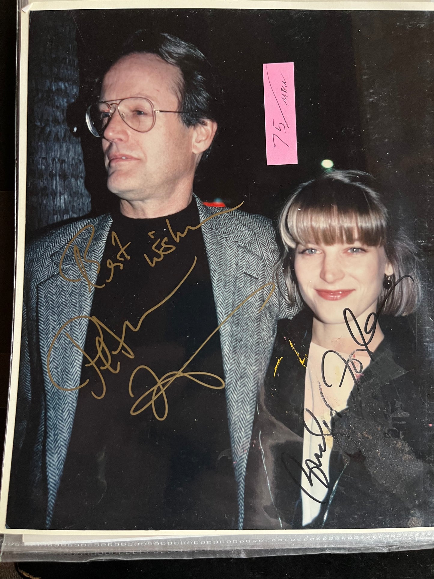 PETER FONDA, BRIDGET FONDA, autograph