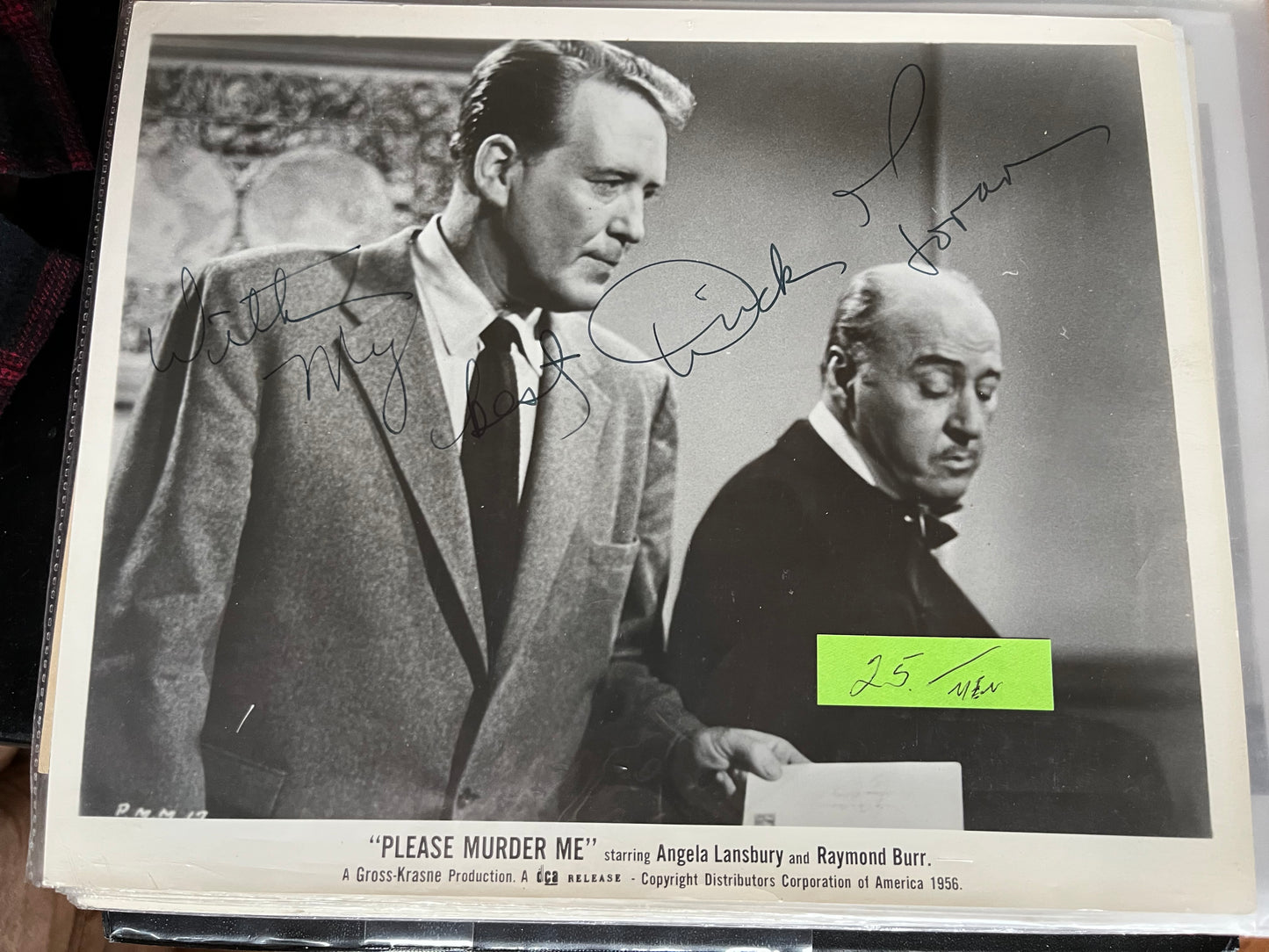 DICK FORAN, autograph