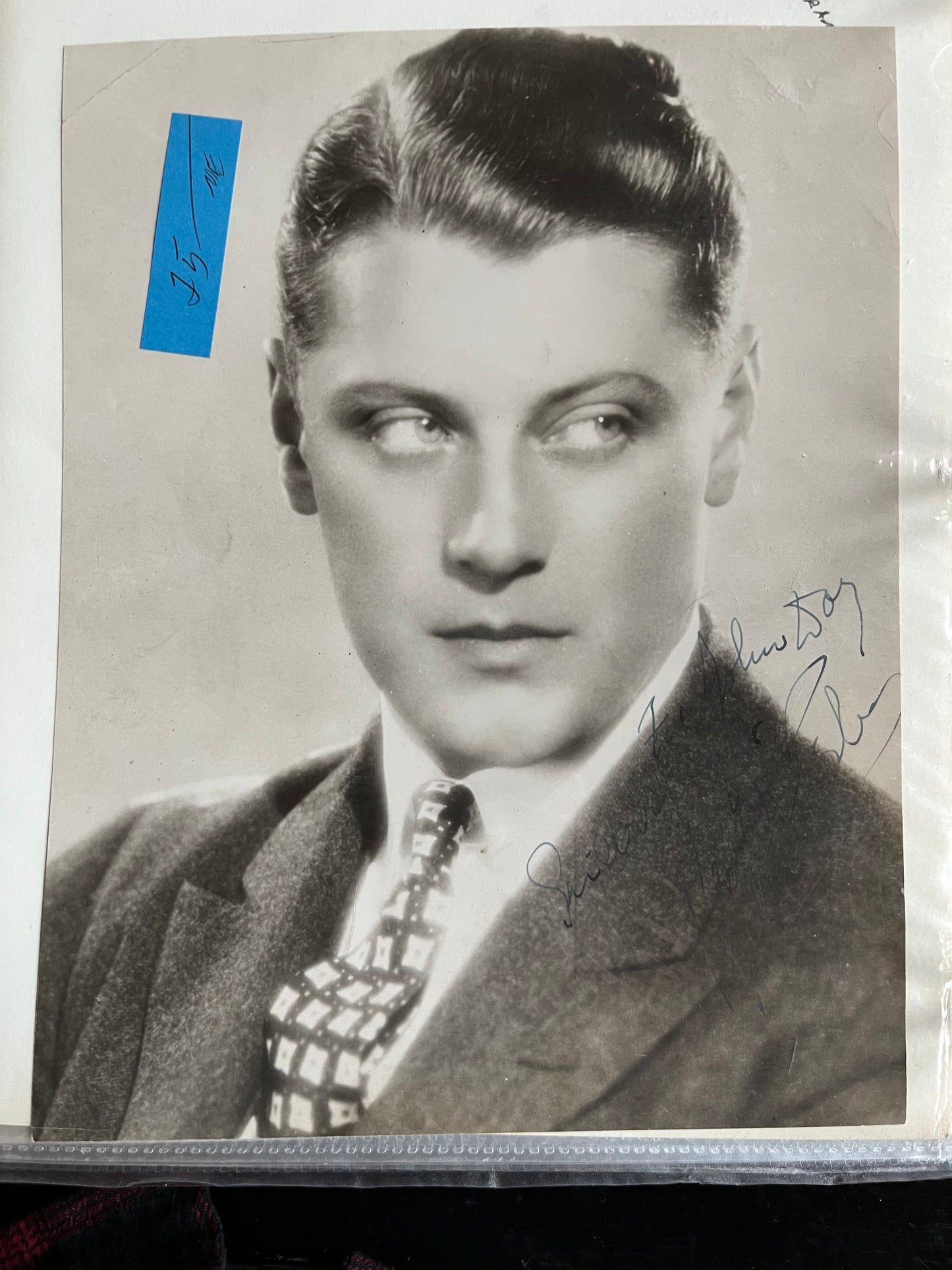 RALPH FORBES, autograph