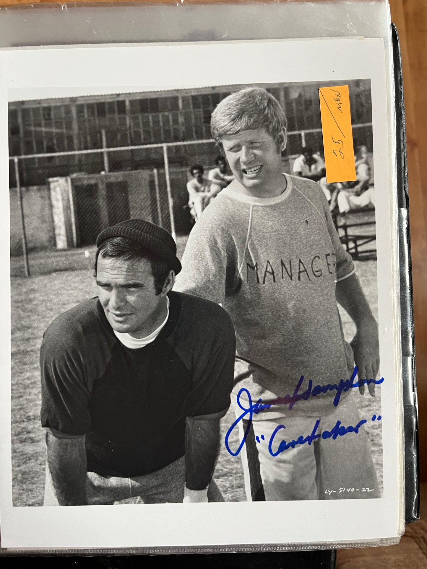 JAMES HAMPTON, F-Troop, autograph
