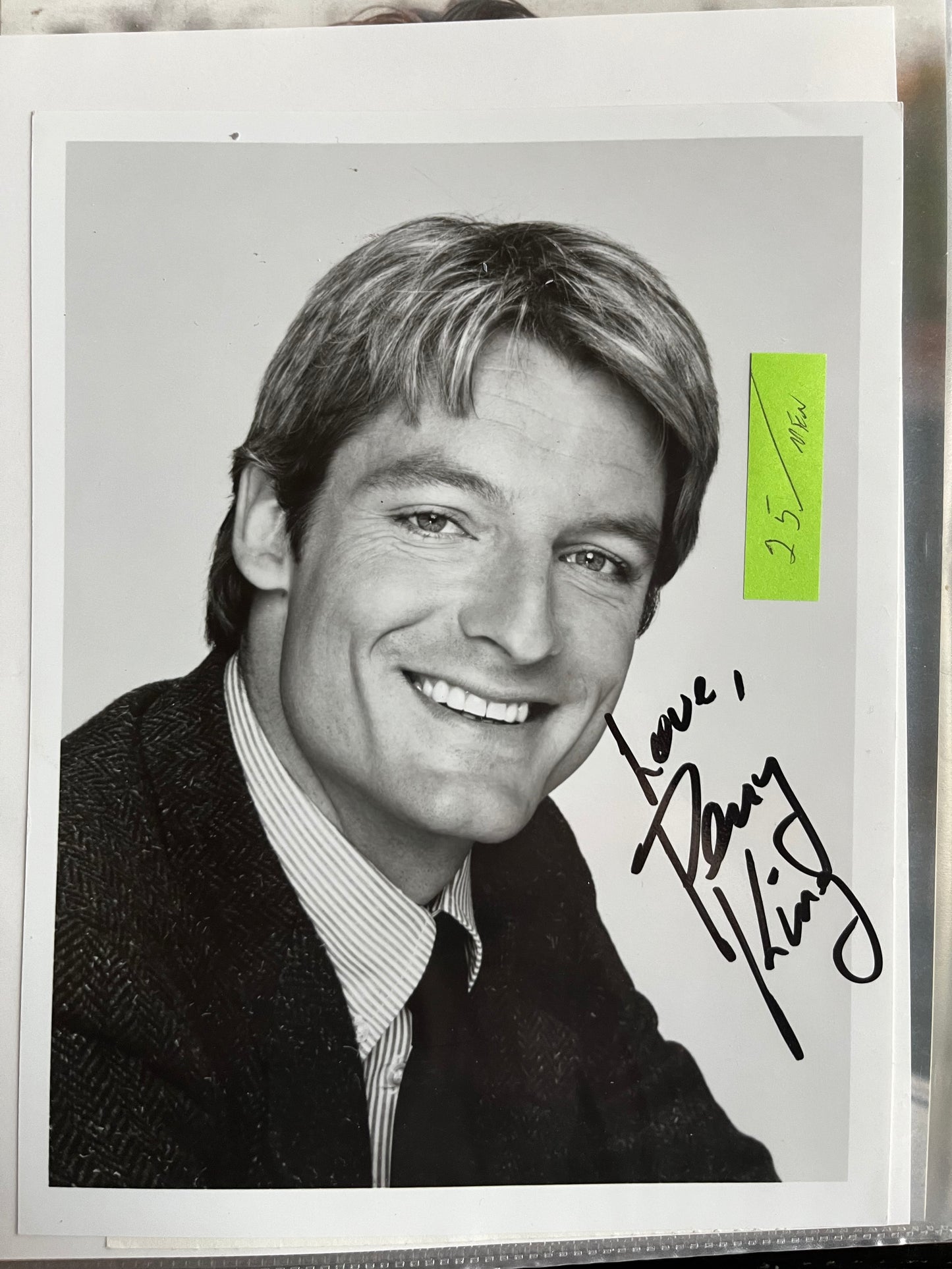 PERRY KING, The Quest, autograph