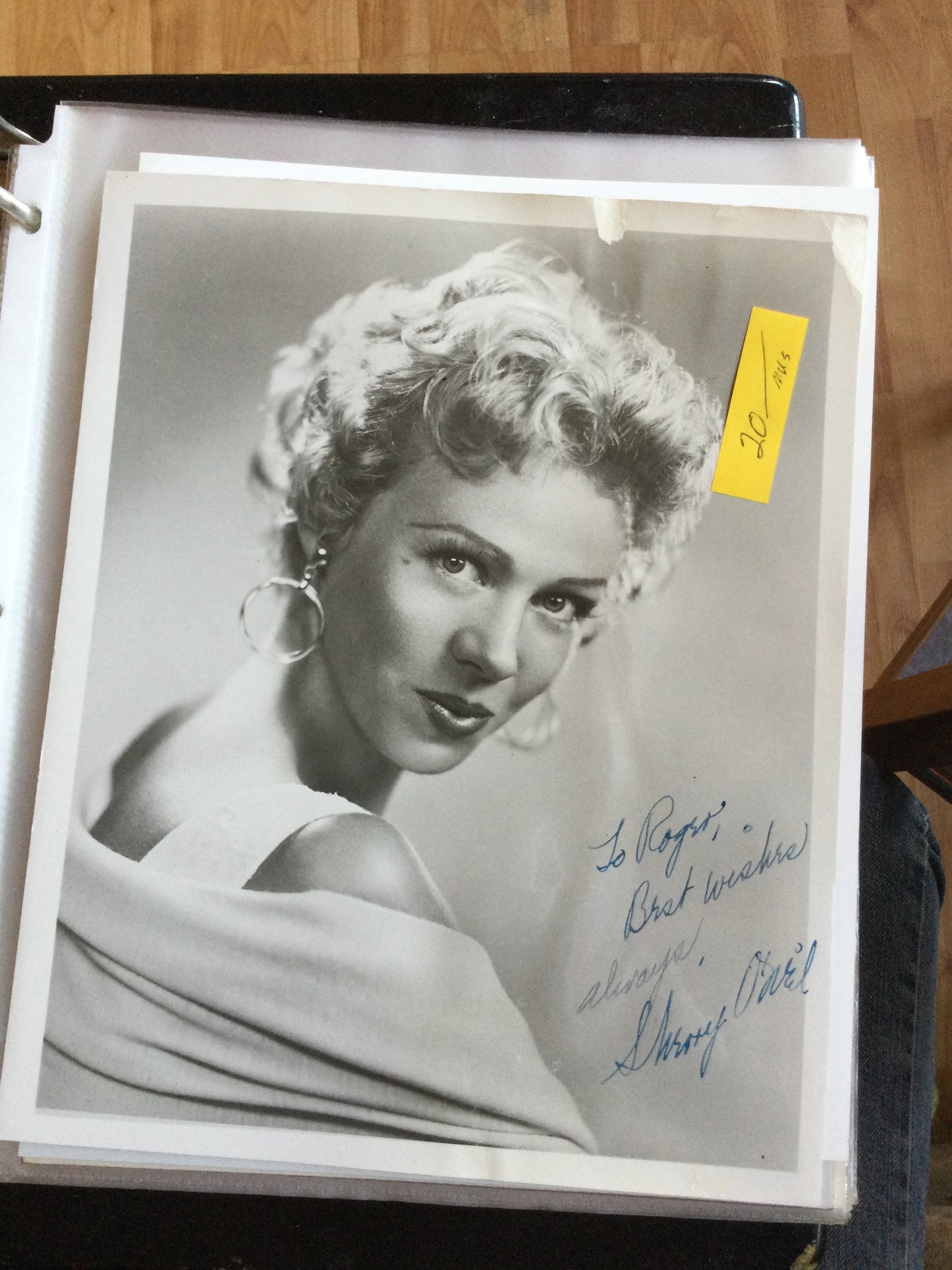 SHERRY O’NEIL, actress, singer, autograph