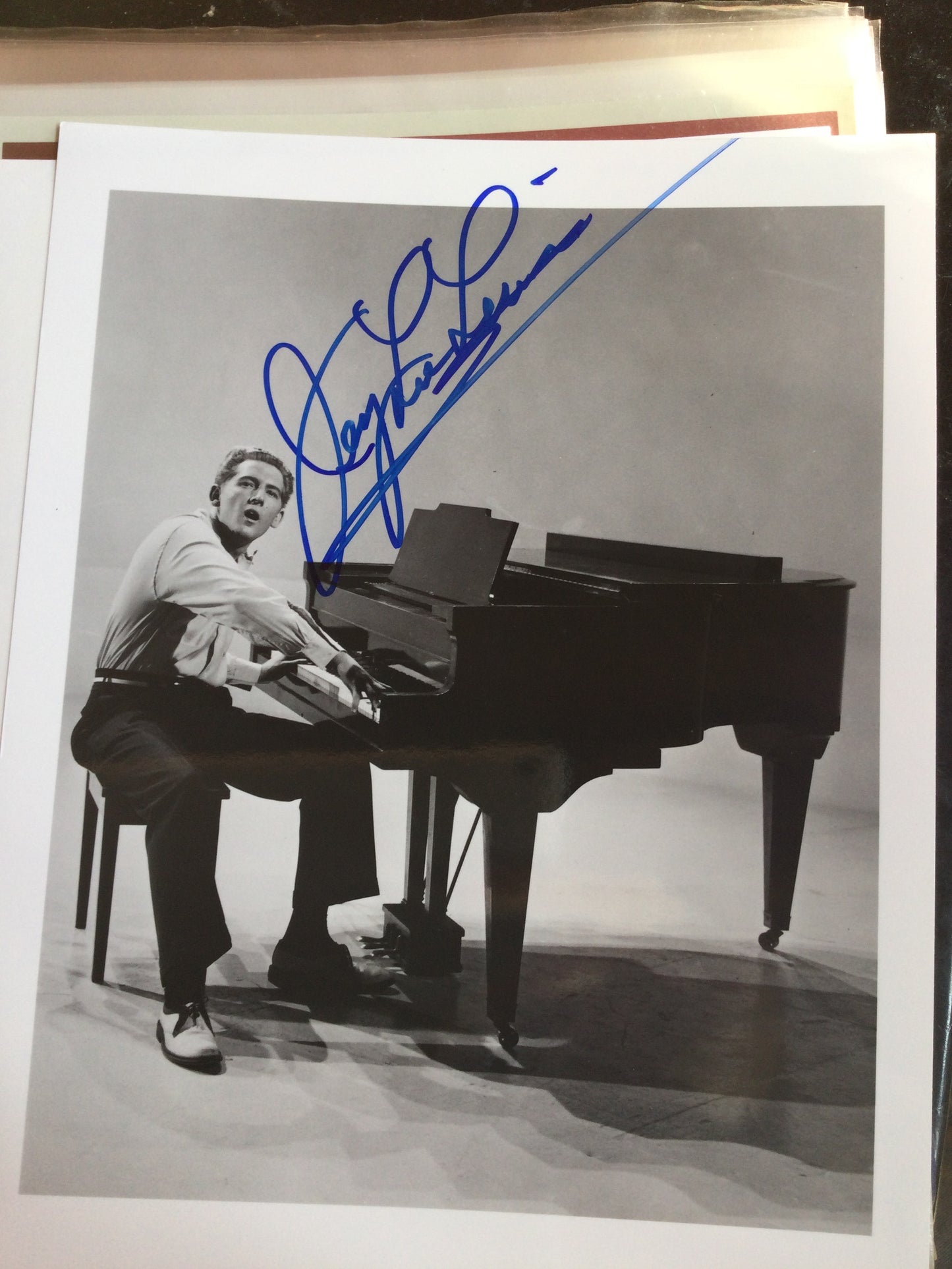 JERRY LEE LEWIS, autograph