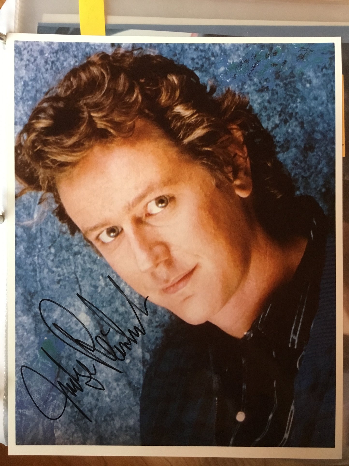 Judge Reinhold autograph