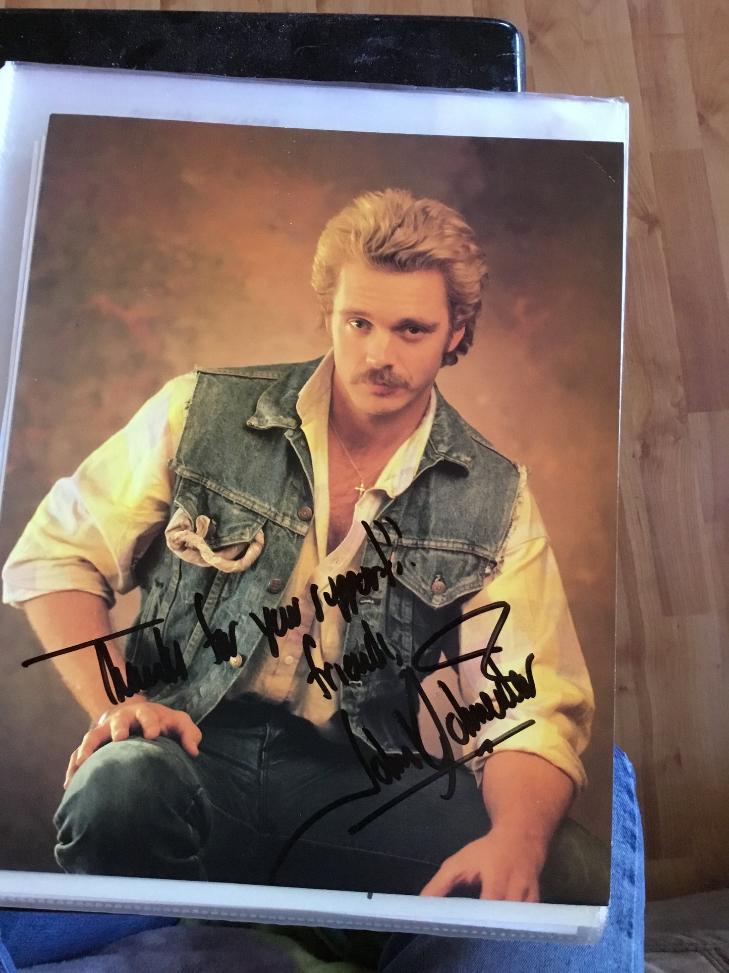 John Schneider, DUKES OF HAZARD, autograph