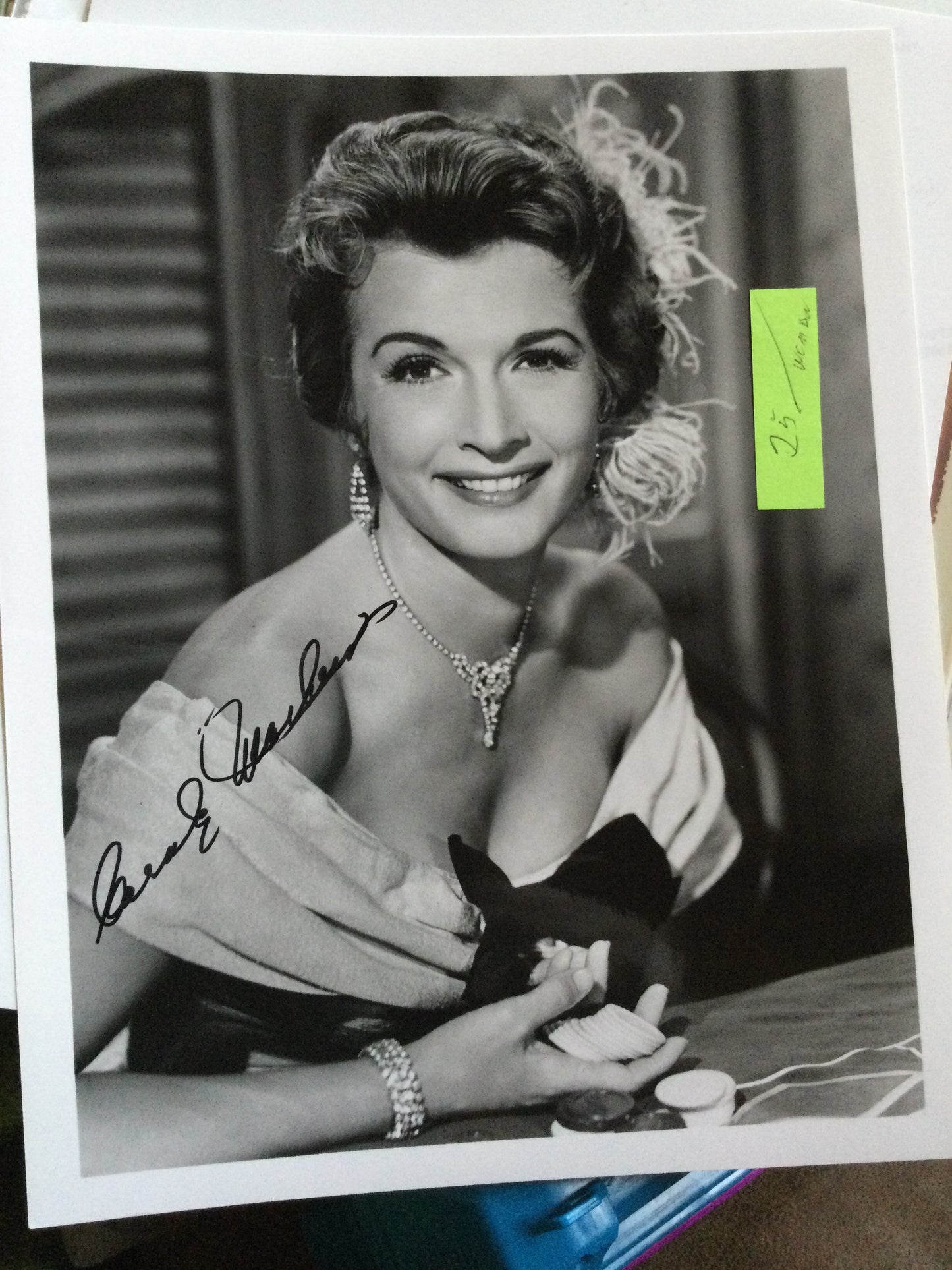CAROL MATHEWS, autograph