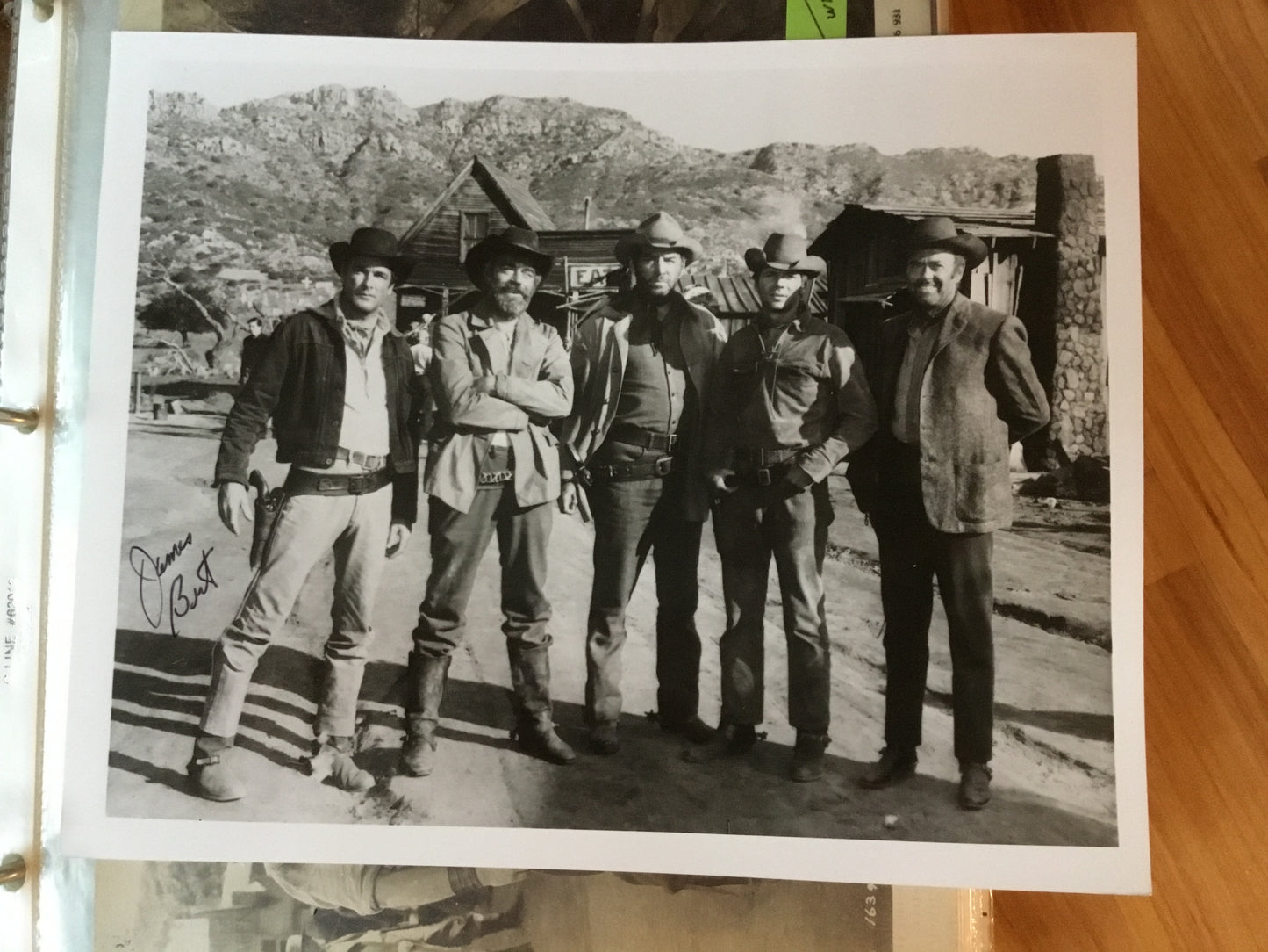 James Best autograph