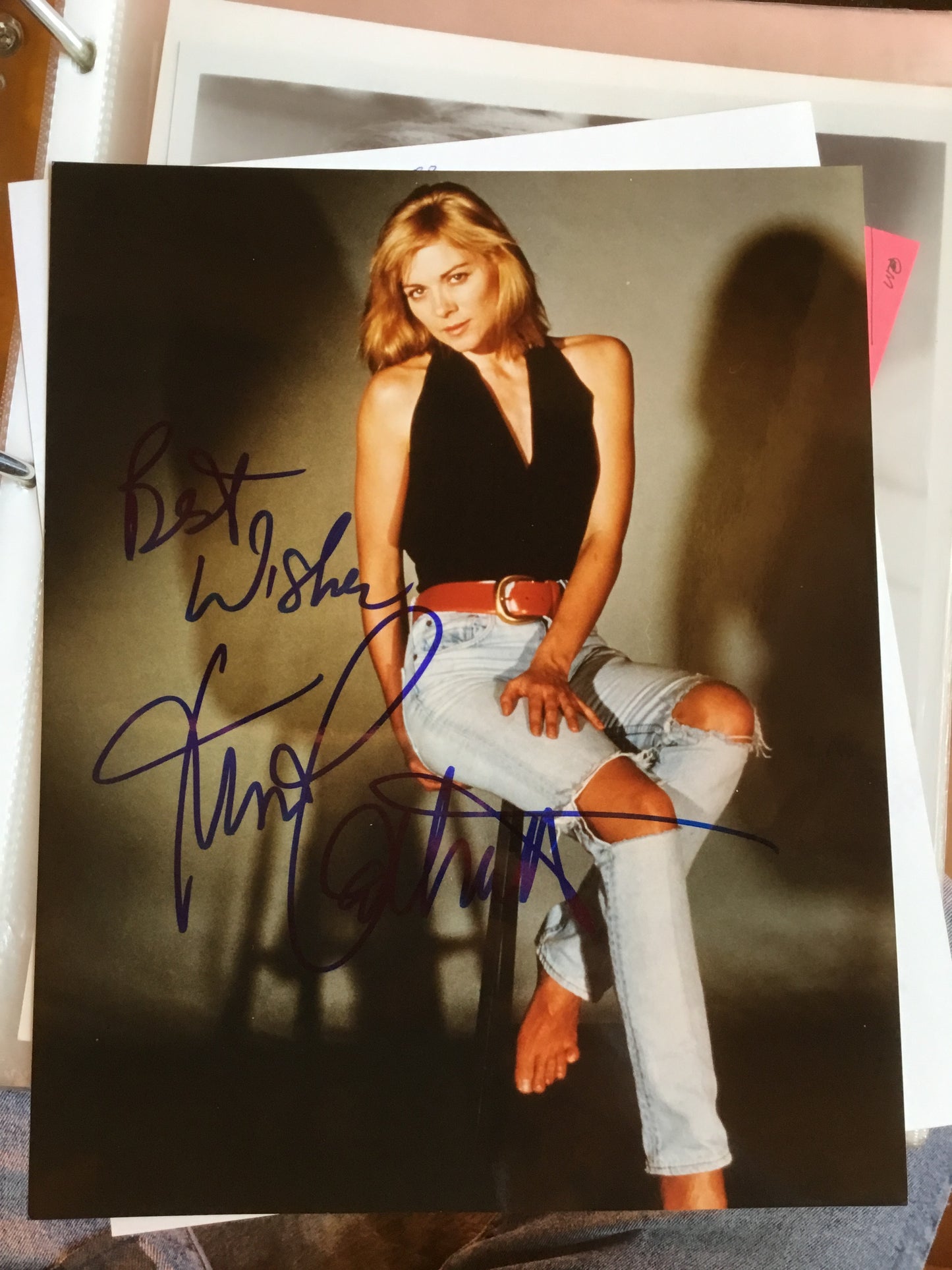 Kim Cattrall, SEX AND THE CITY autograph