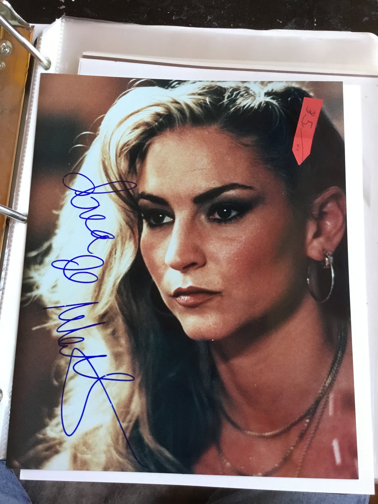 Drea de Matteo, THE SOPRANOS, autograph