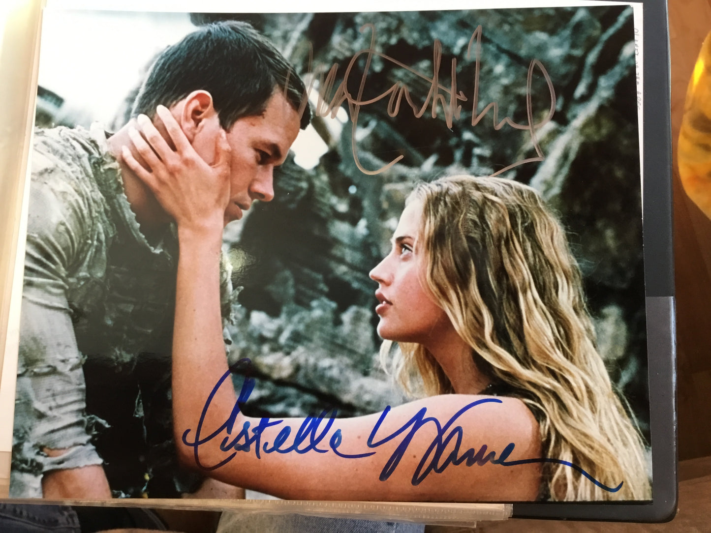 PLANET OF THE APES, Mark Wahlberg, Estella Warren, autographs