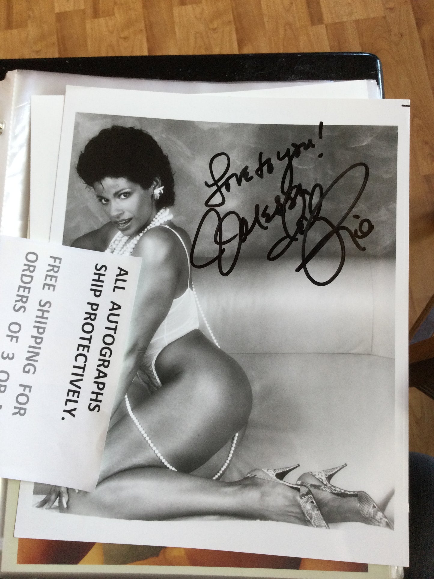 VANESSA DEL RIO, autograph
