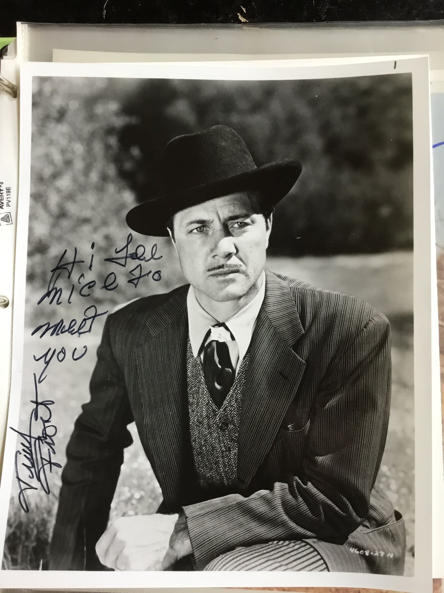 TERRY FROST, autograph