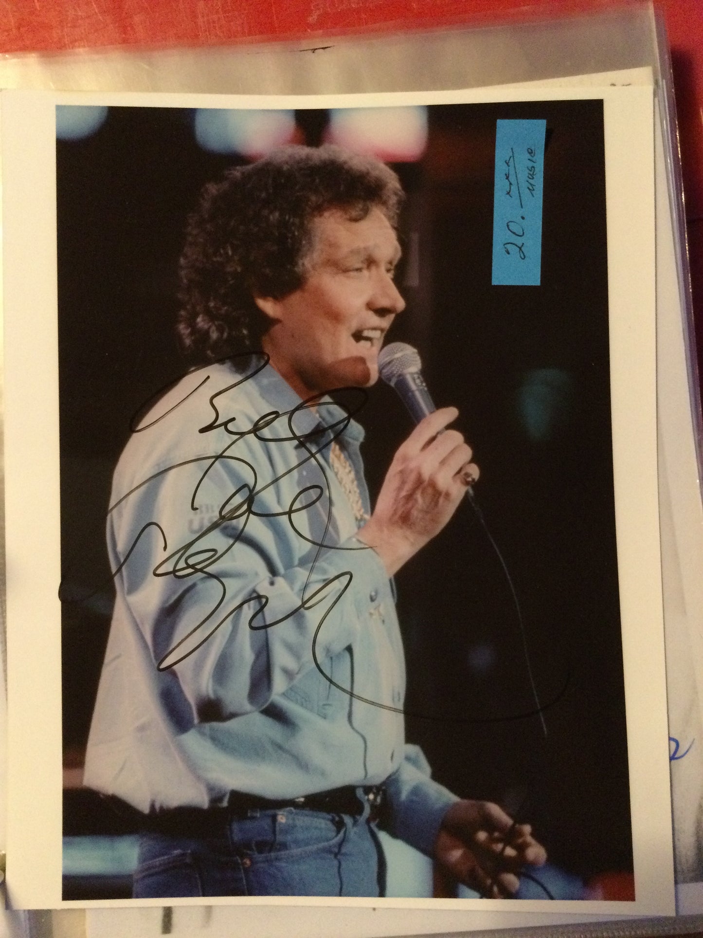 BILLY JOE ROYAL, autograph