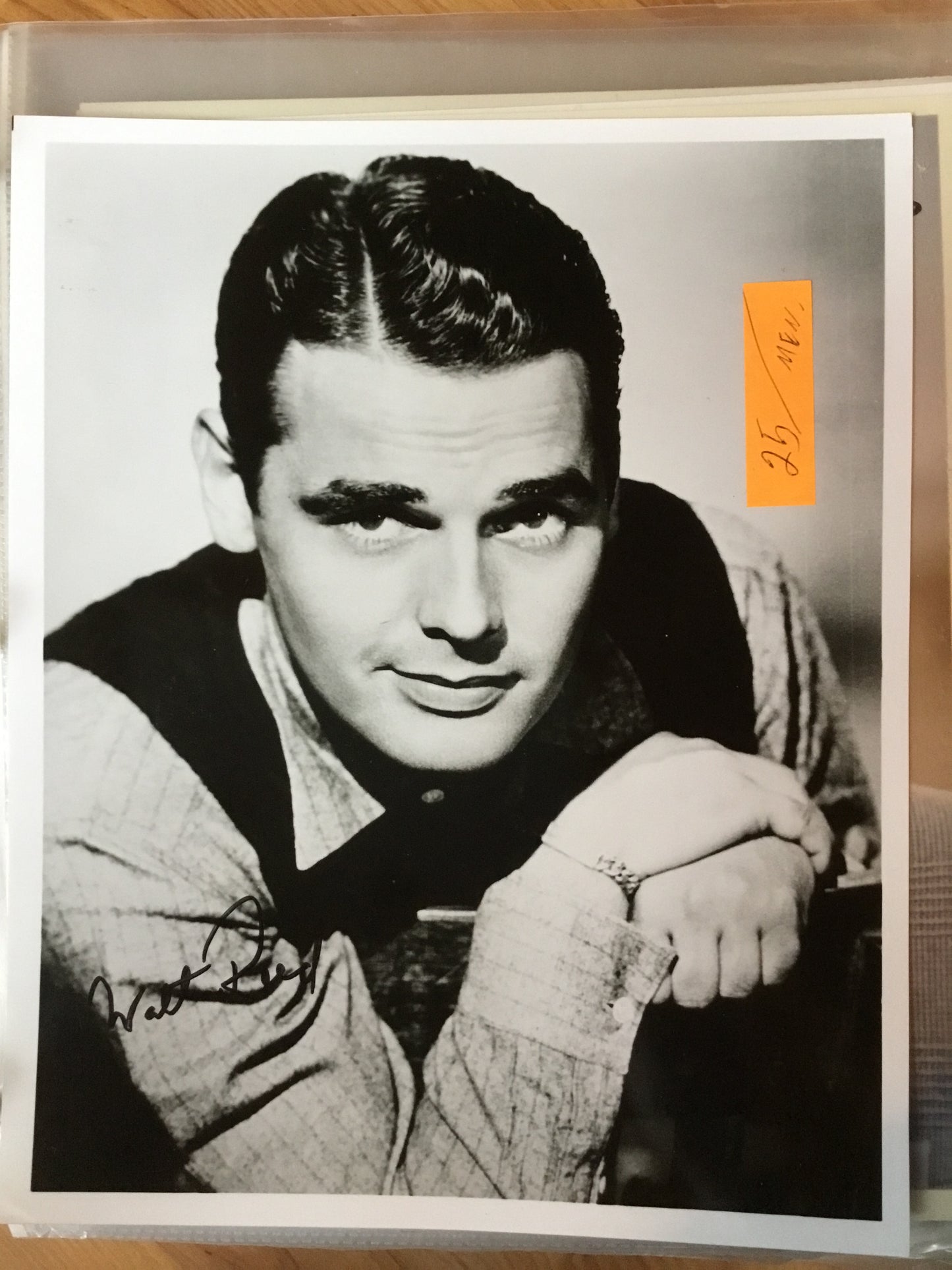 Walter Reed autograph