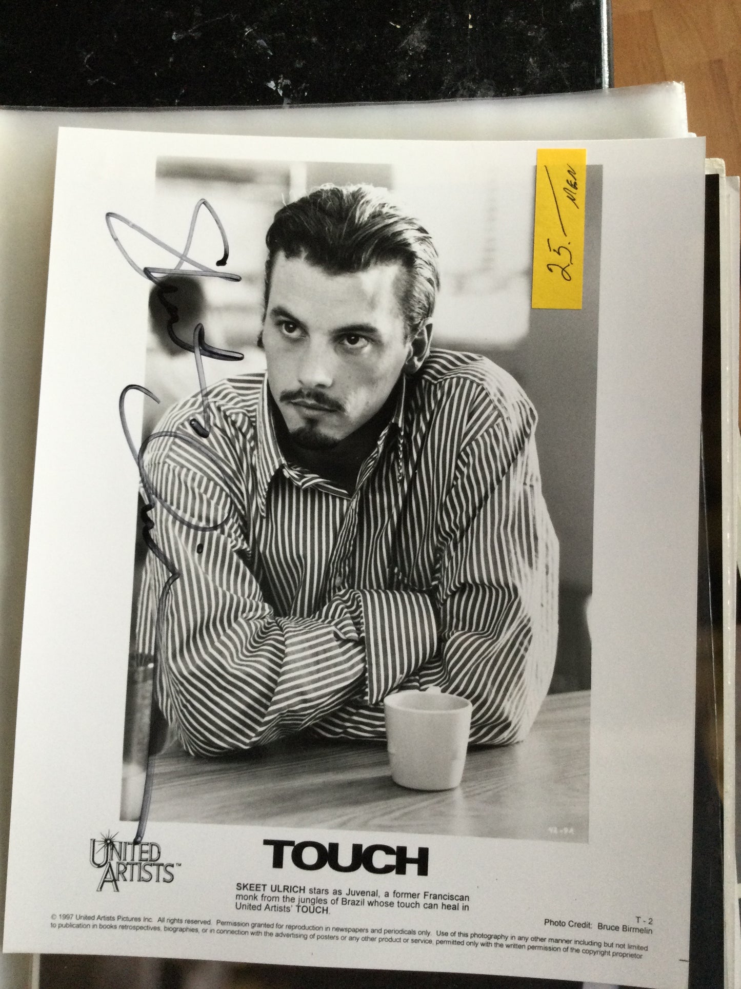 SKEET ULRICH, autograph