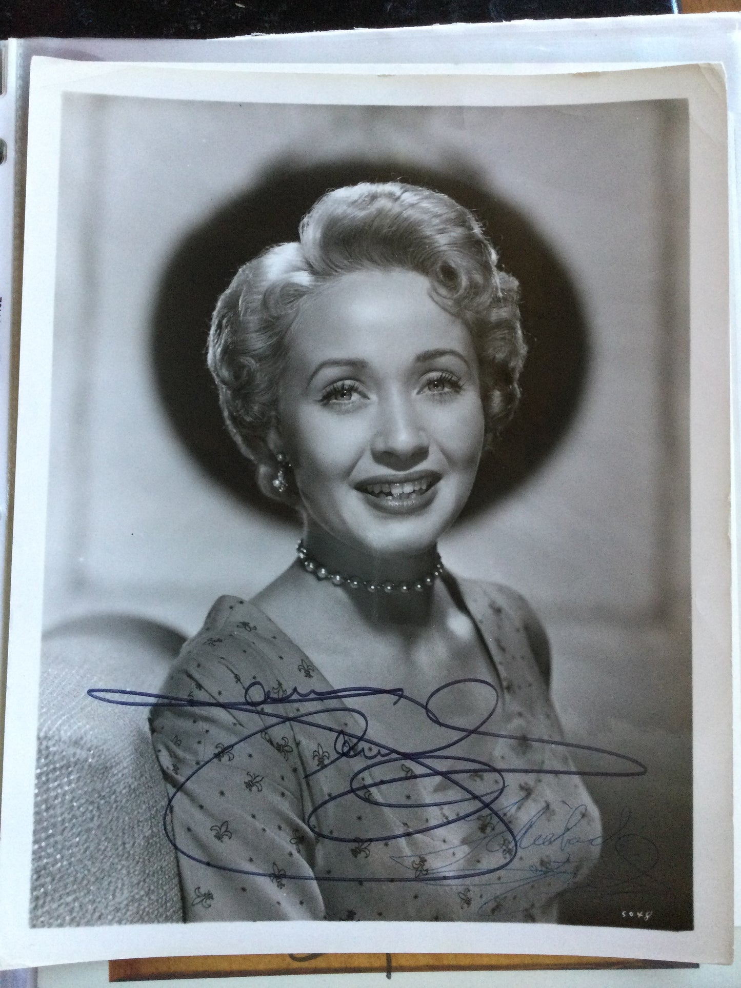 JANE POWELL, autograph