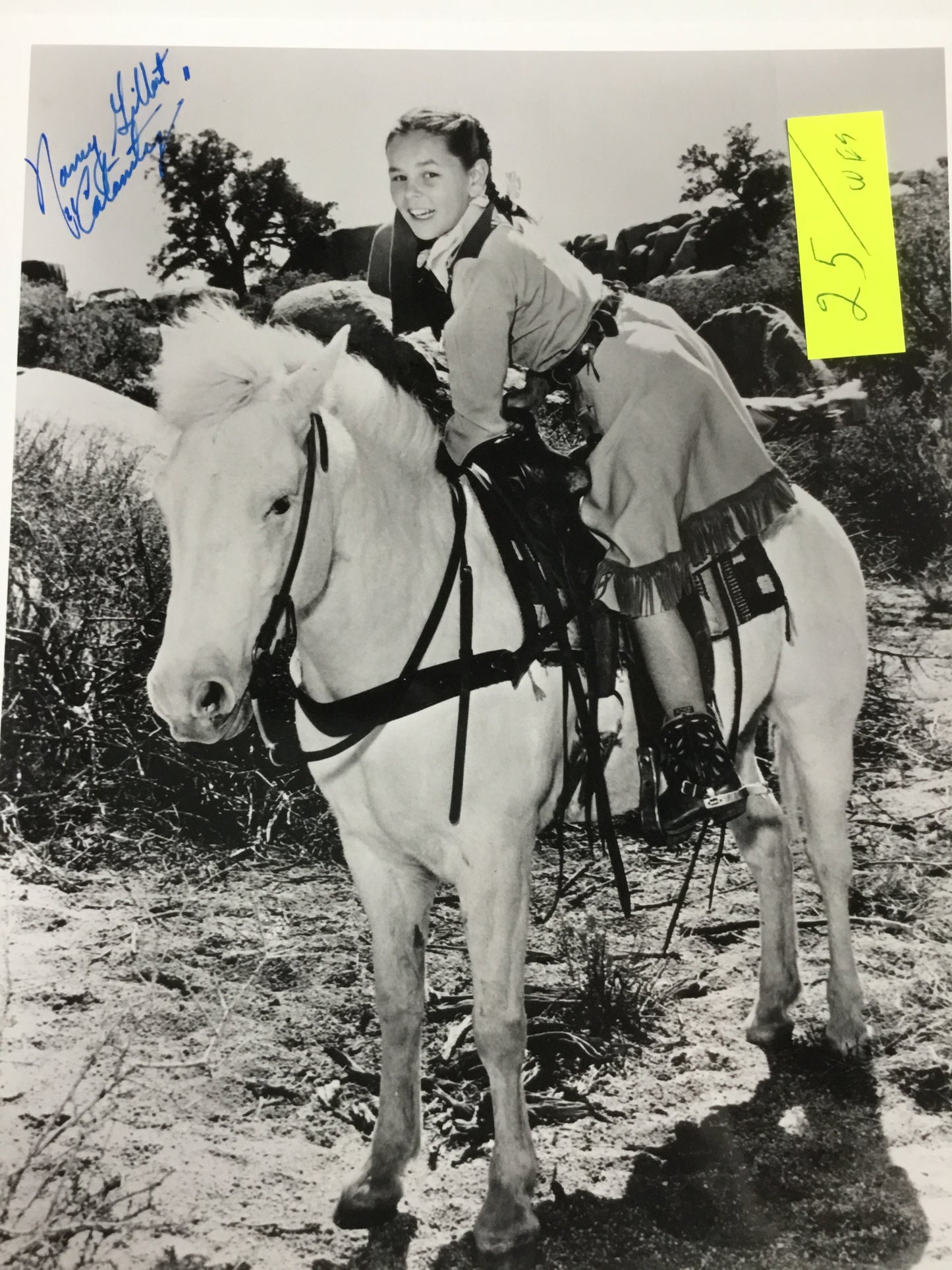 NANCY GILBERT, autograph