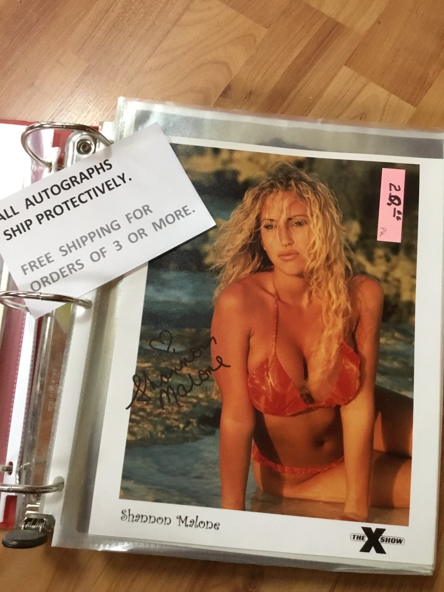 Shannon Malone autograph