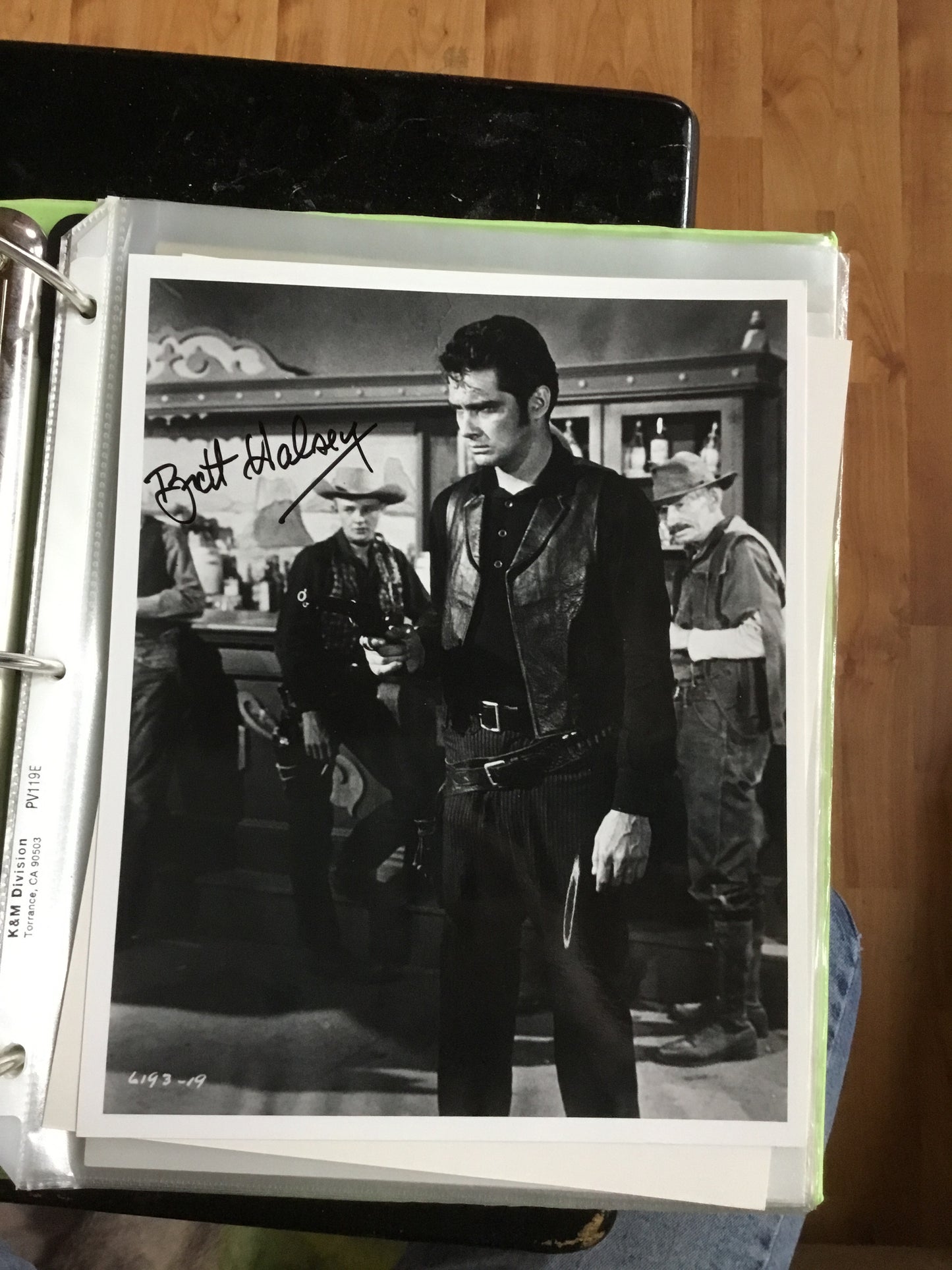 BRETT HALSEY, autograph