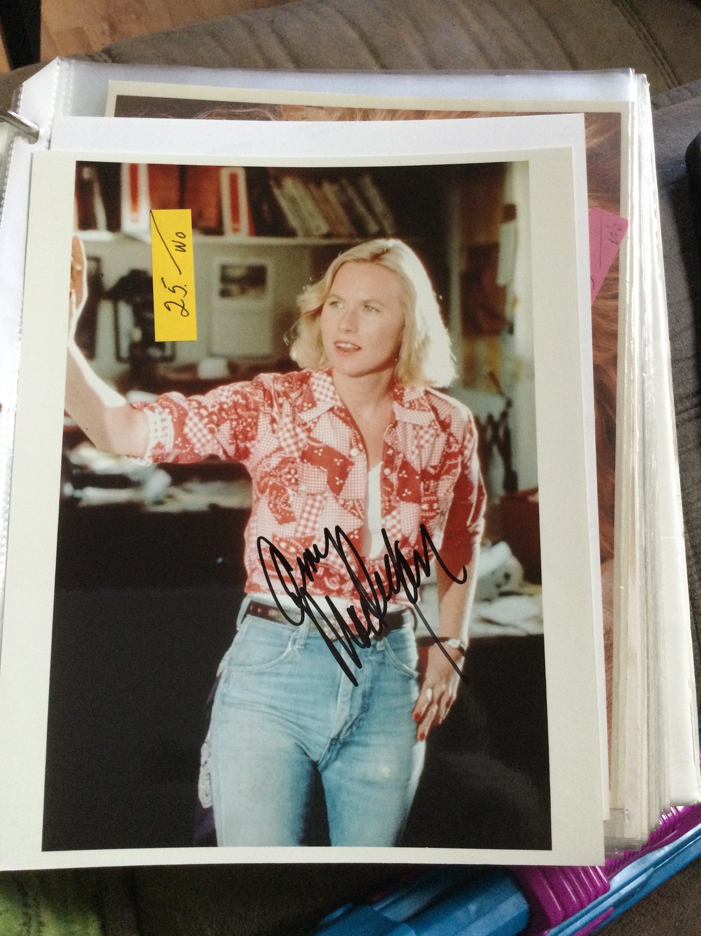 AMY MADIGAN, autograph