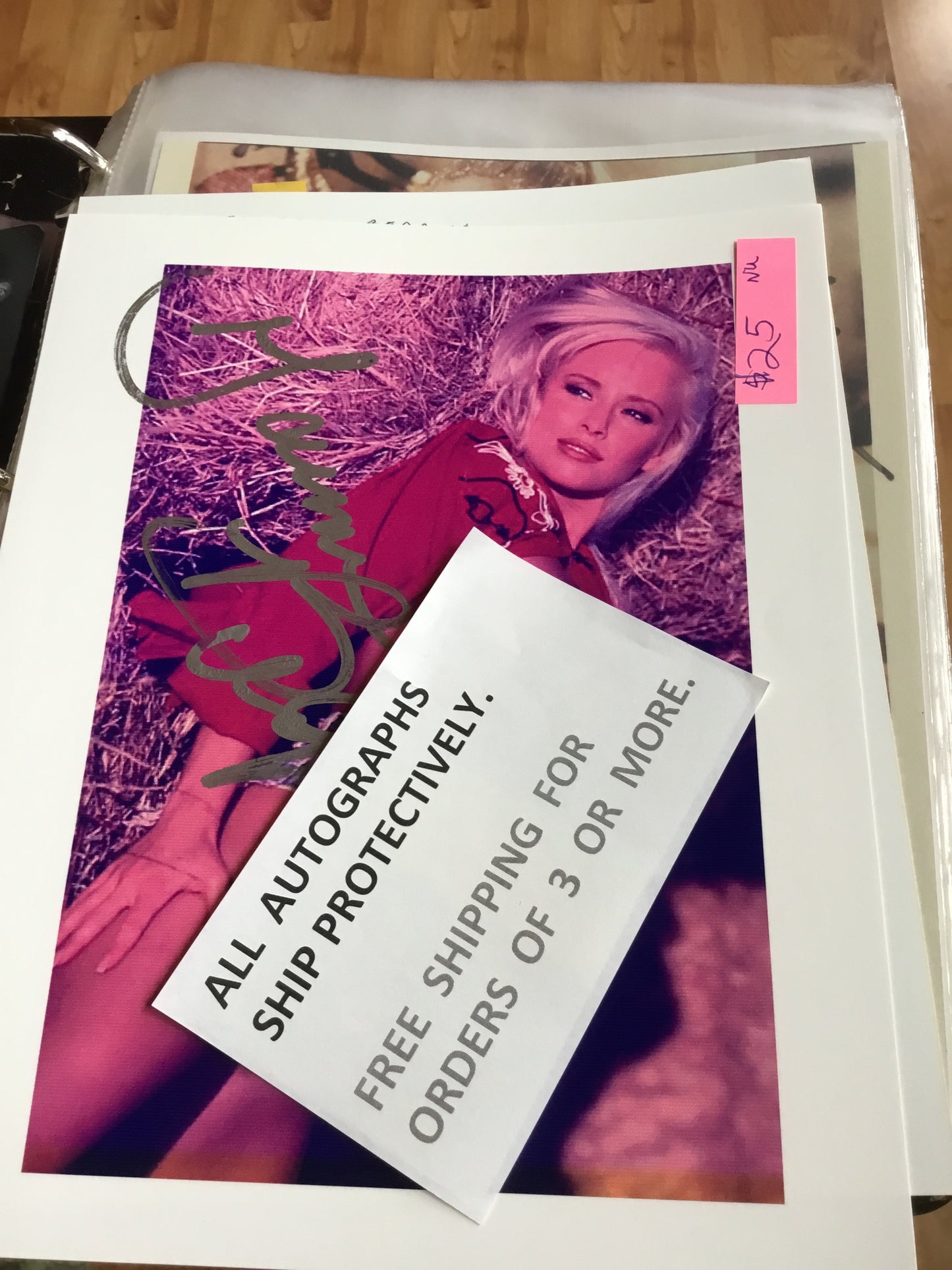 JAIME BERGMAN, autograph