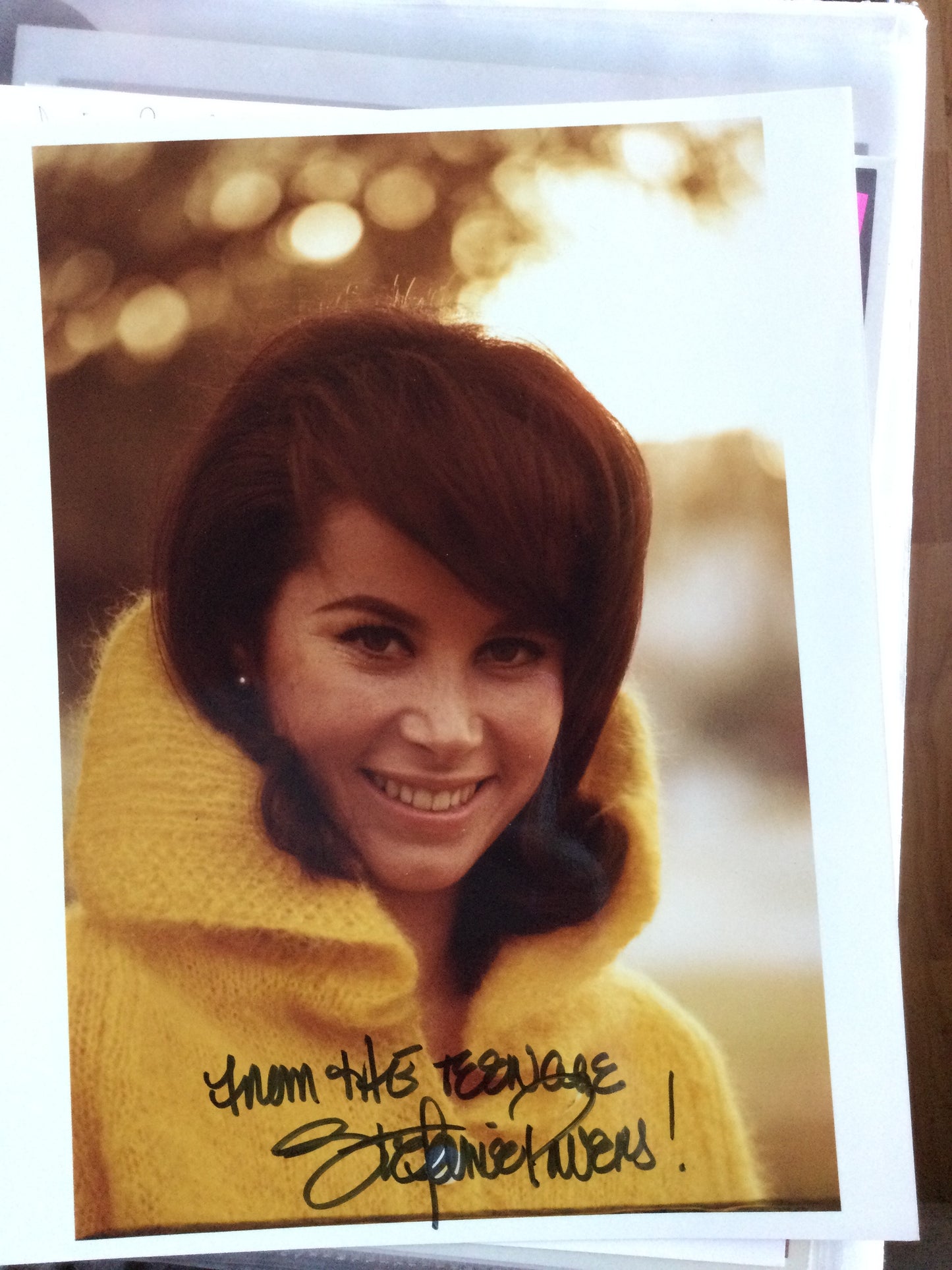 STEFANIE POWERS, Hart to Hart, autograph