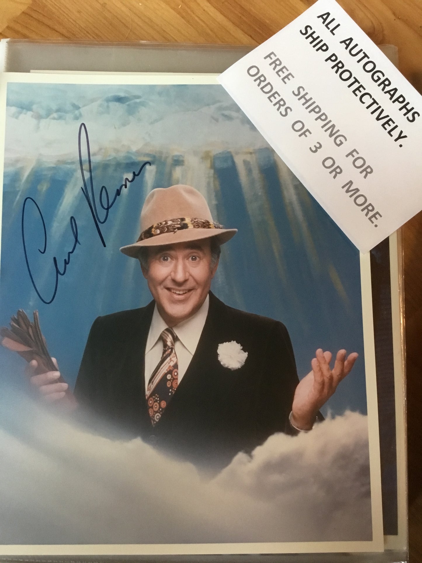 Carl Reiner autograph