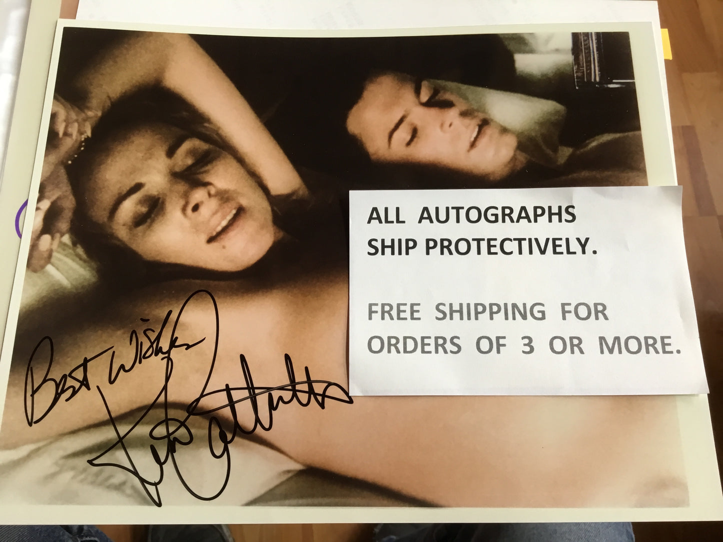 KIM CATTRALL, Masquerade (1988) autograph