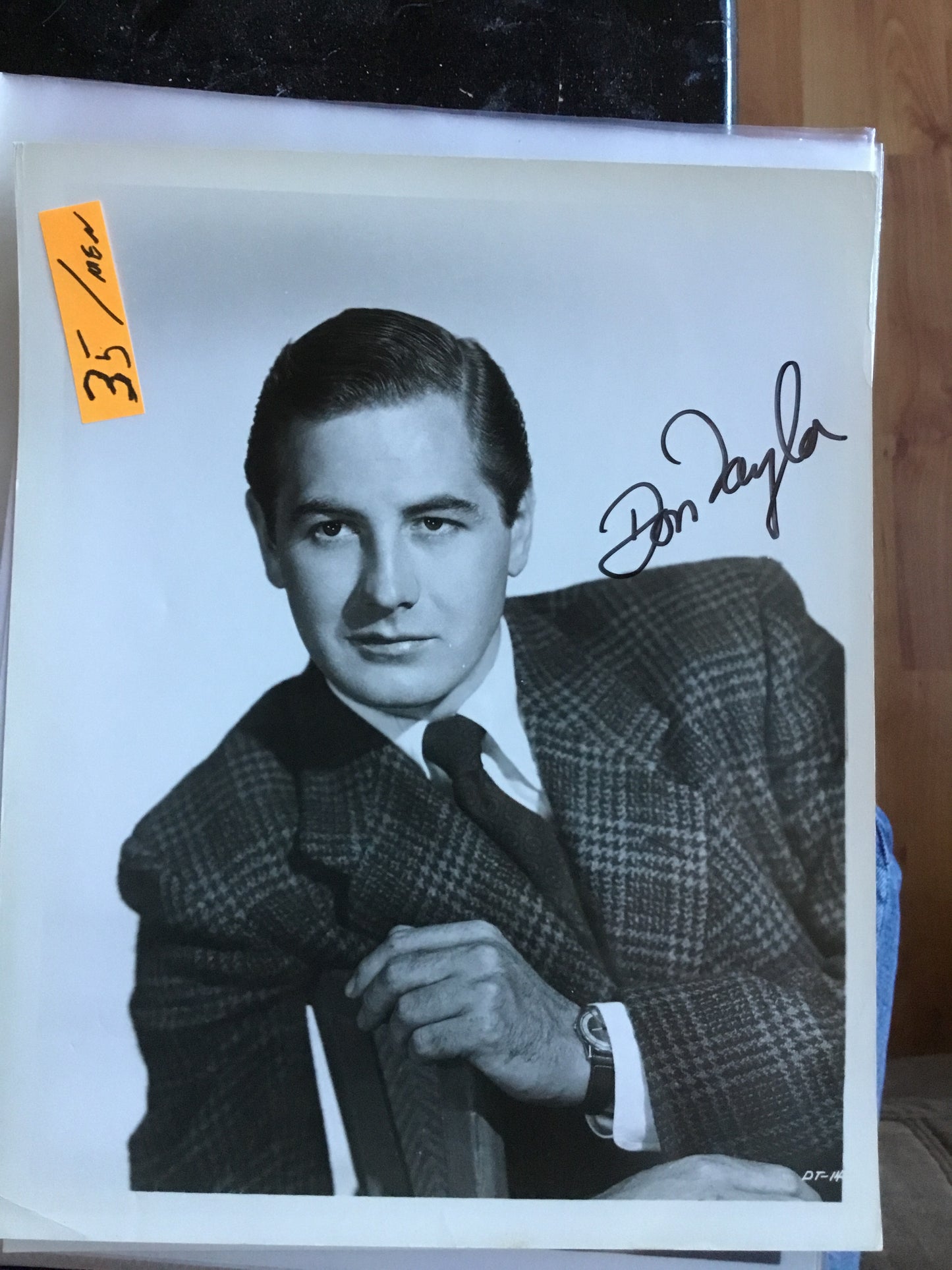 Don Taylor, autograph