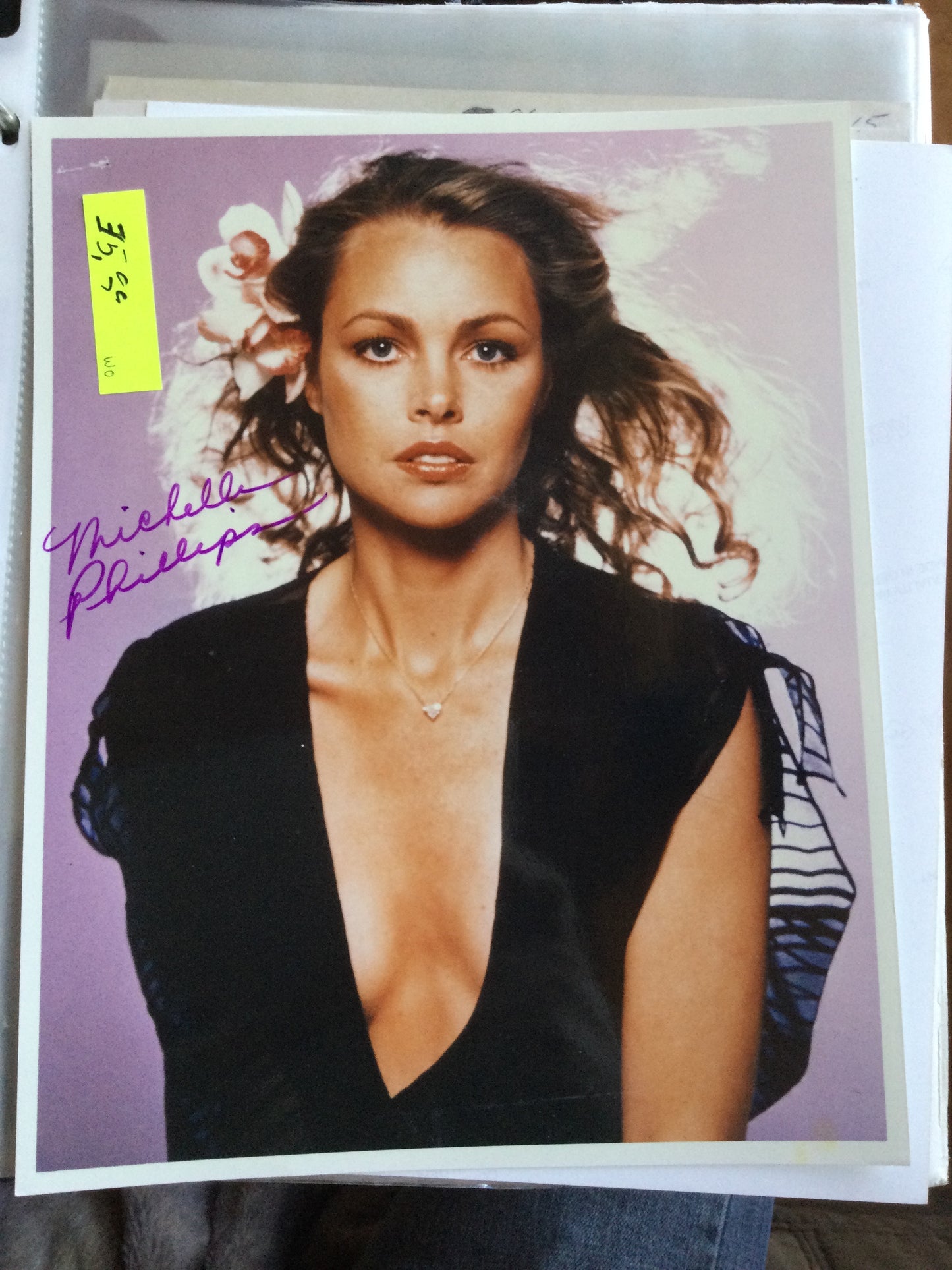 MICHELLE PHILLIPS, autograph