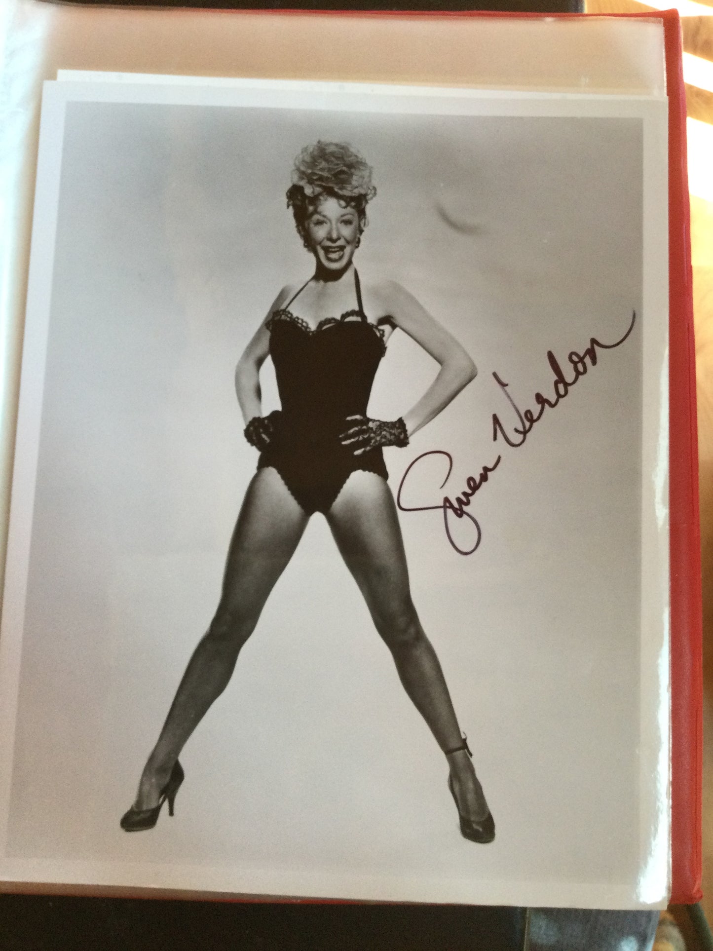 GWEN VERDON, Damn Yankees, autograph