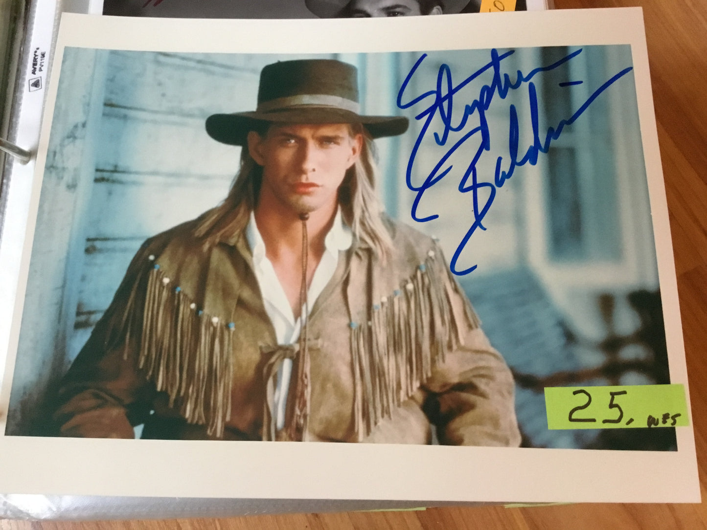 Stephen Baldwin autograph