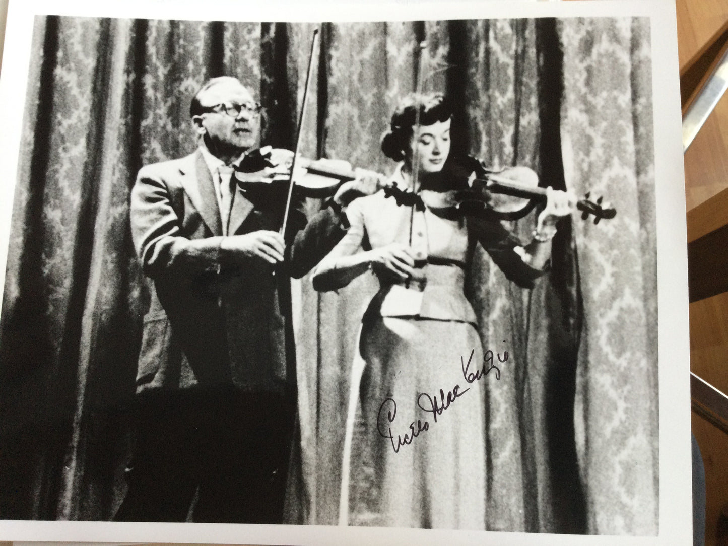 GISELE MacKENZIE, autograph