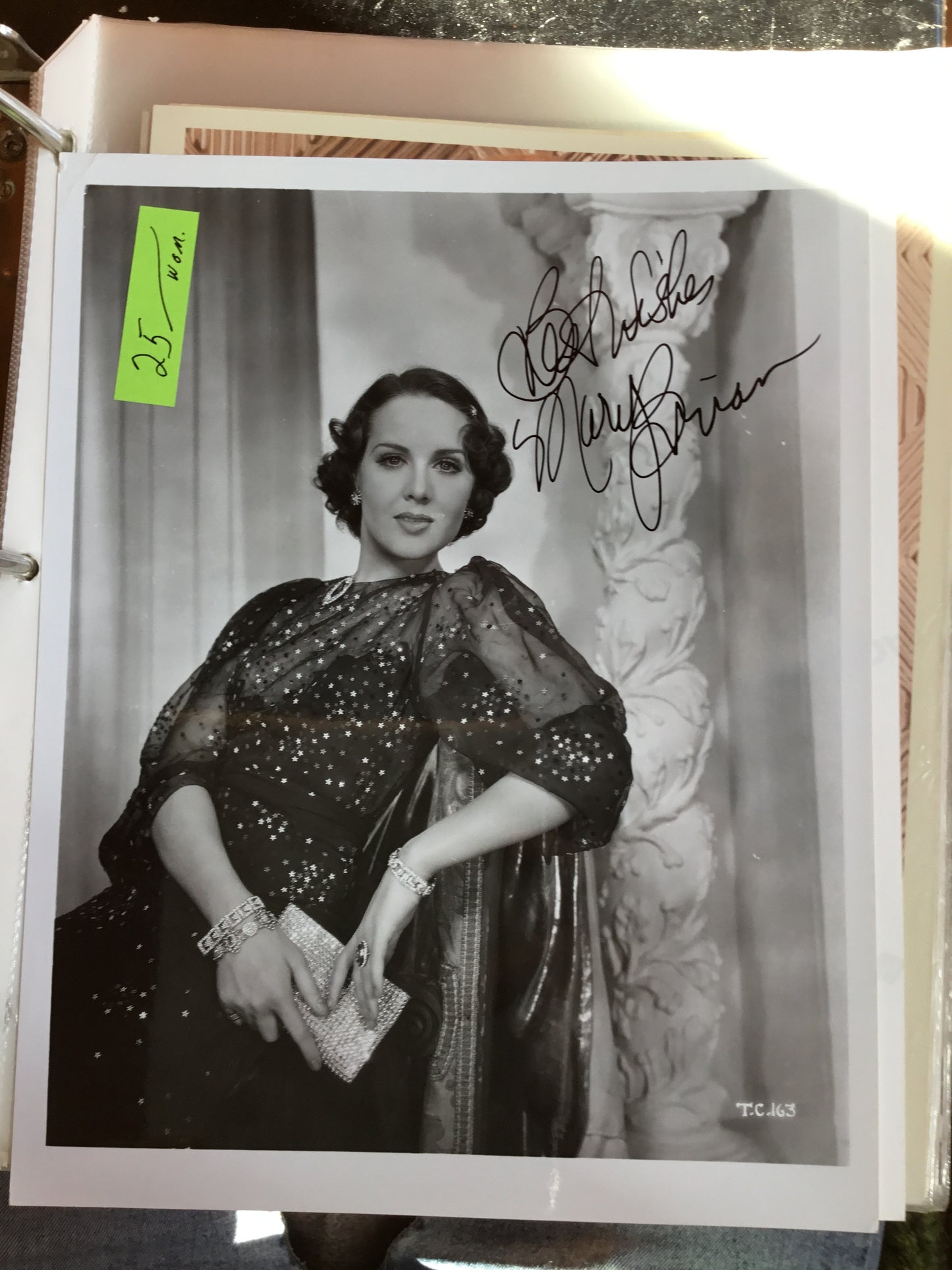 Mary Brian, autograph