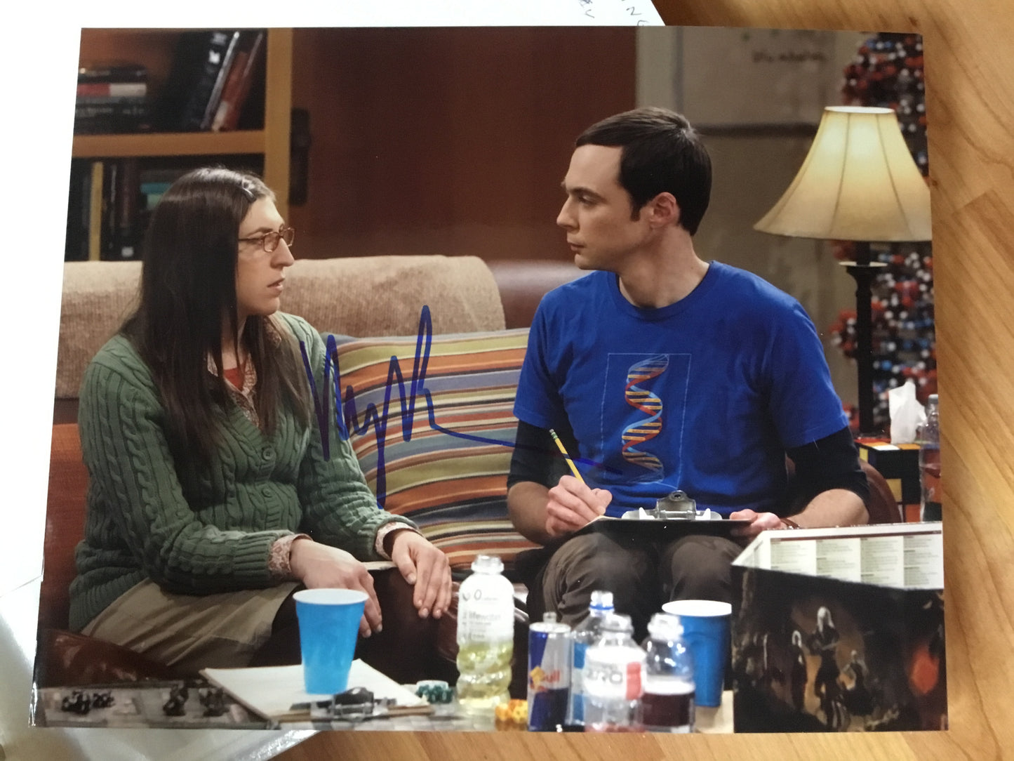 Mayim Bialik, BIG BANG THEORY, autograph