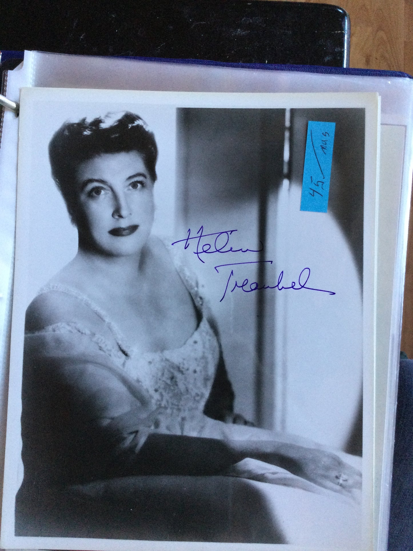 HELEN TRAUBEL, autograph
