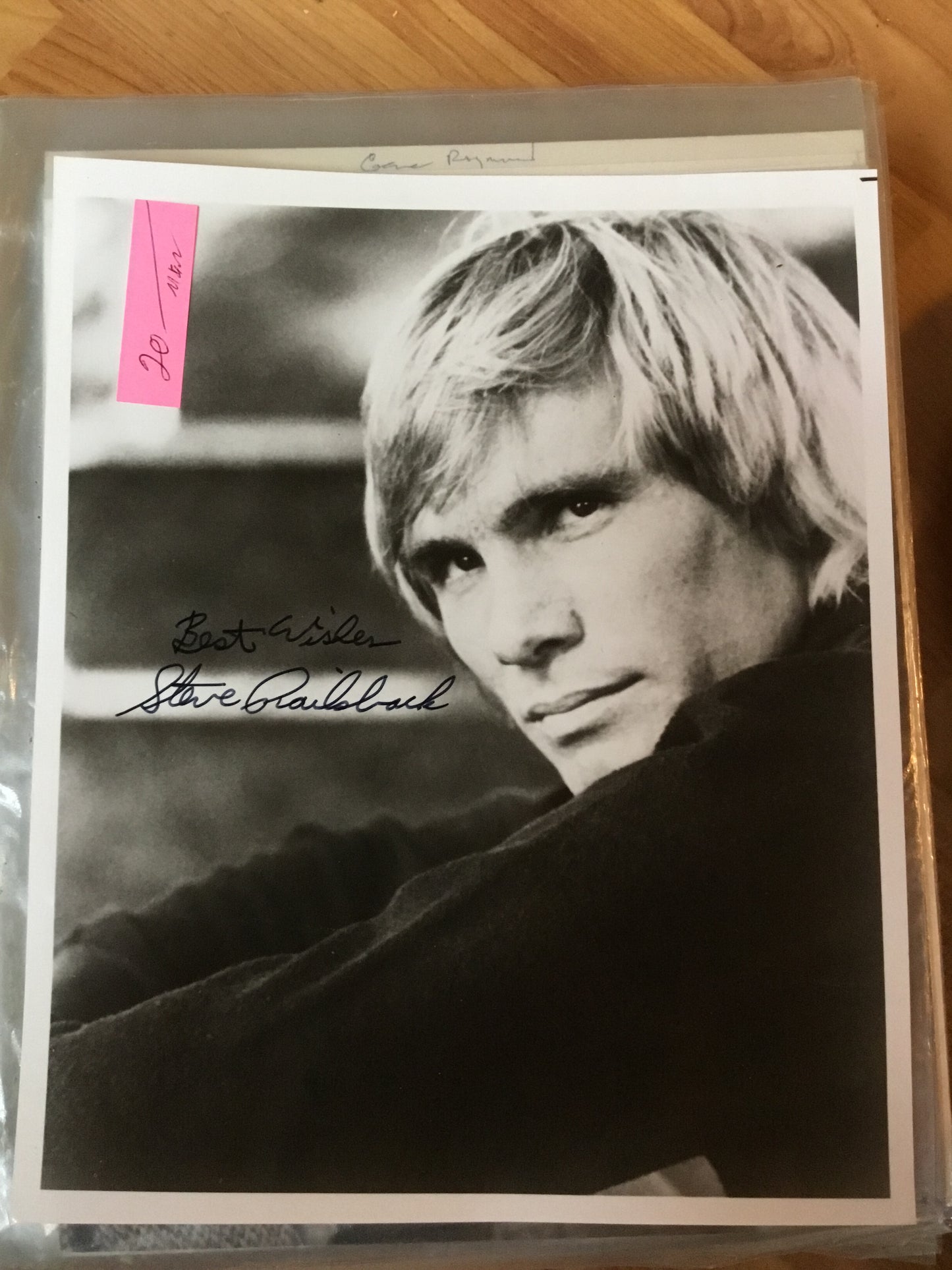 Steve Railsback autograph