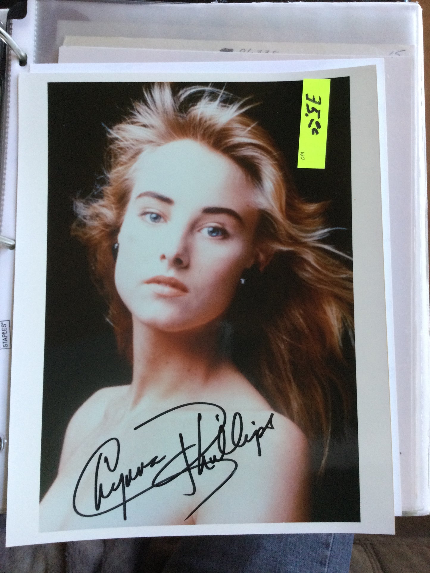 CHYNNA PHILLIPS, autograph
