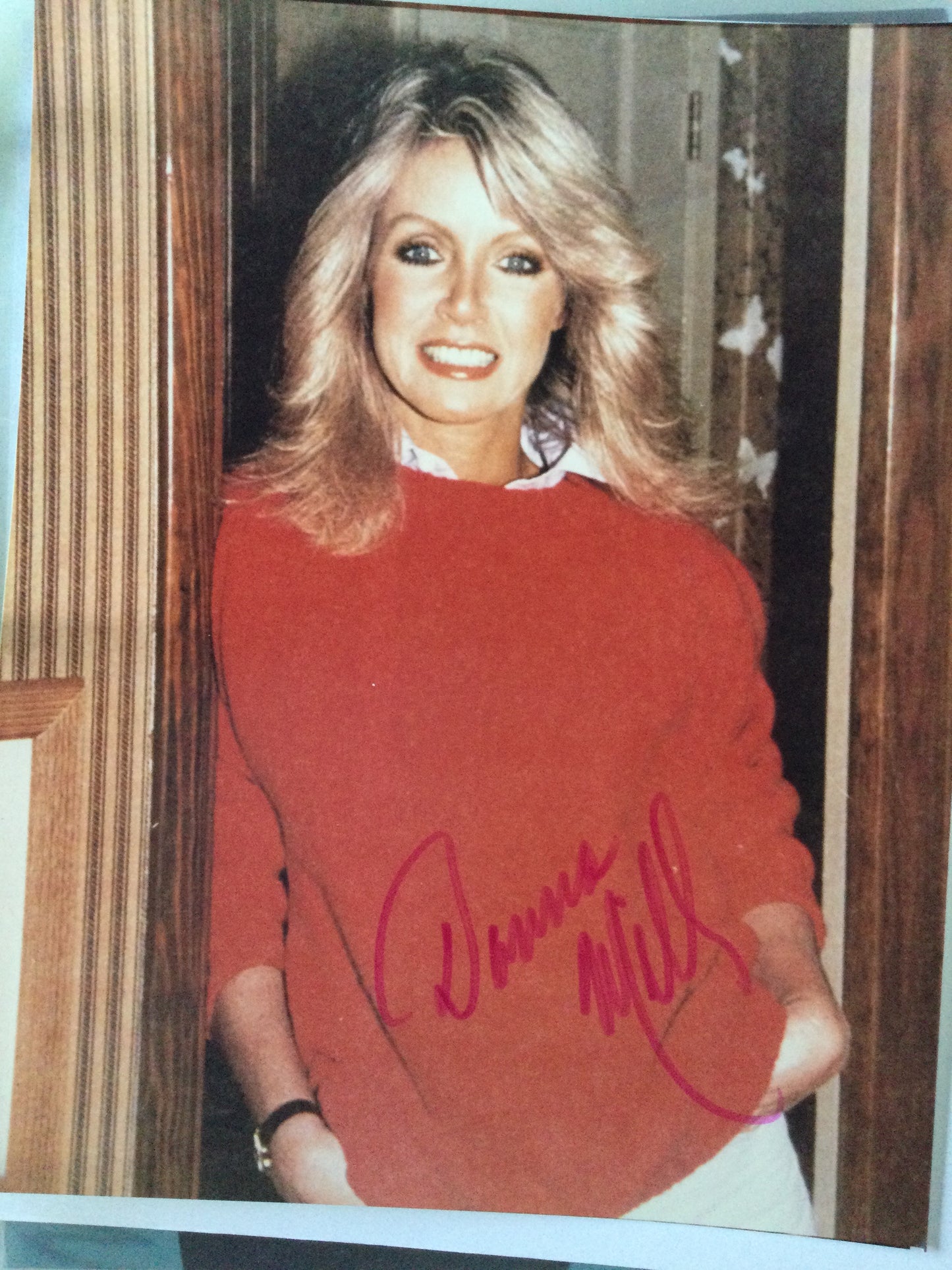 DONNA MILLS, autograph