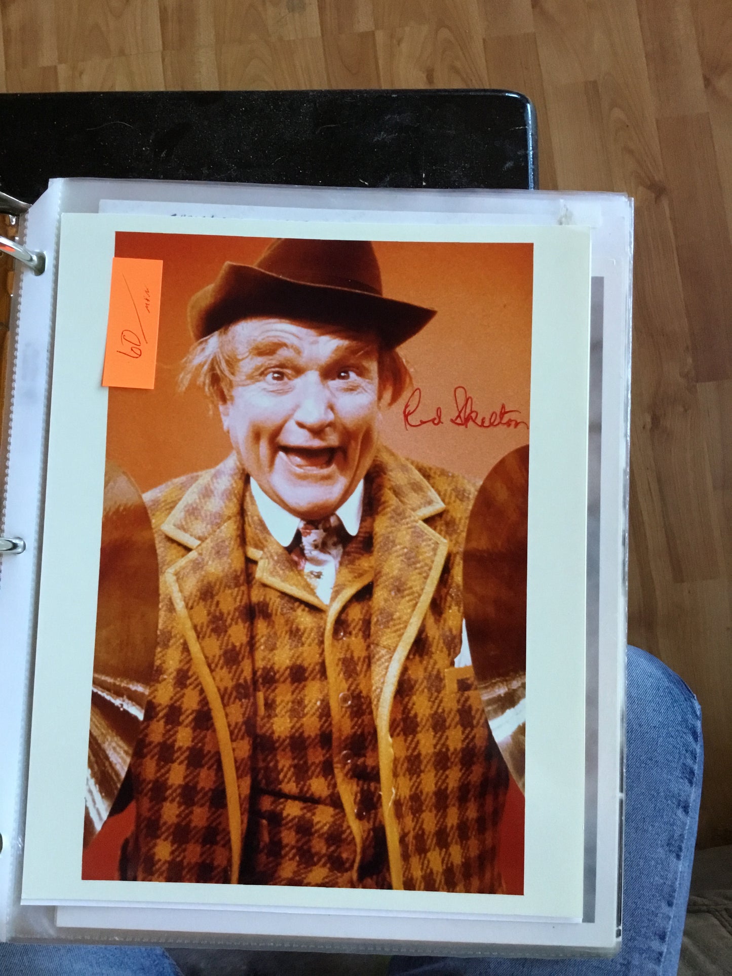 Red Skelton, autograph