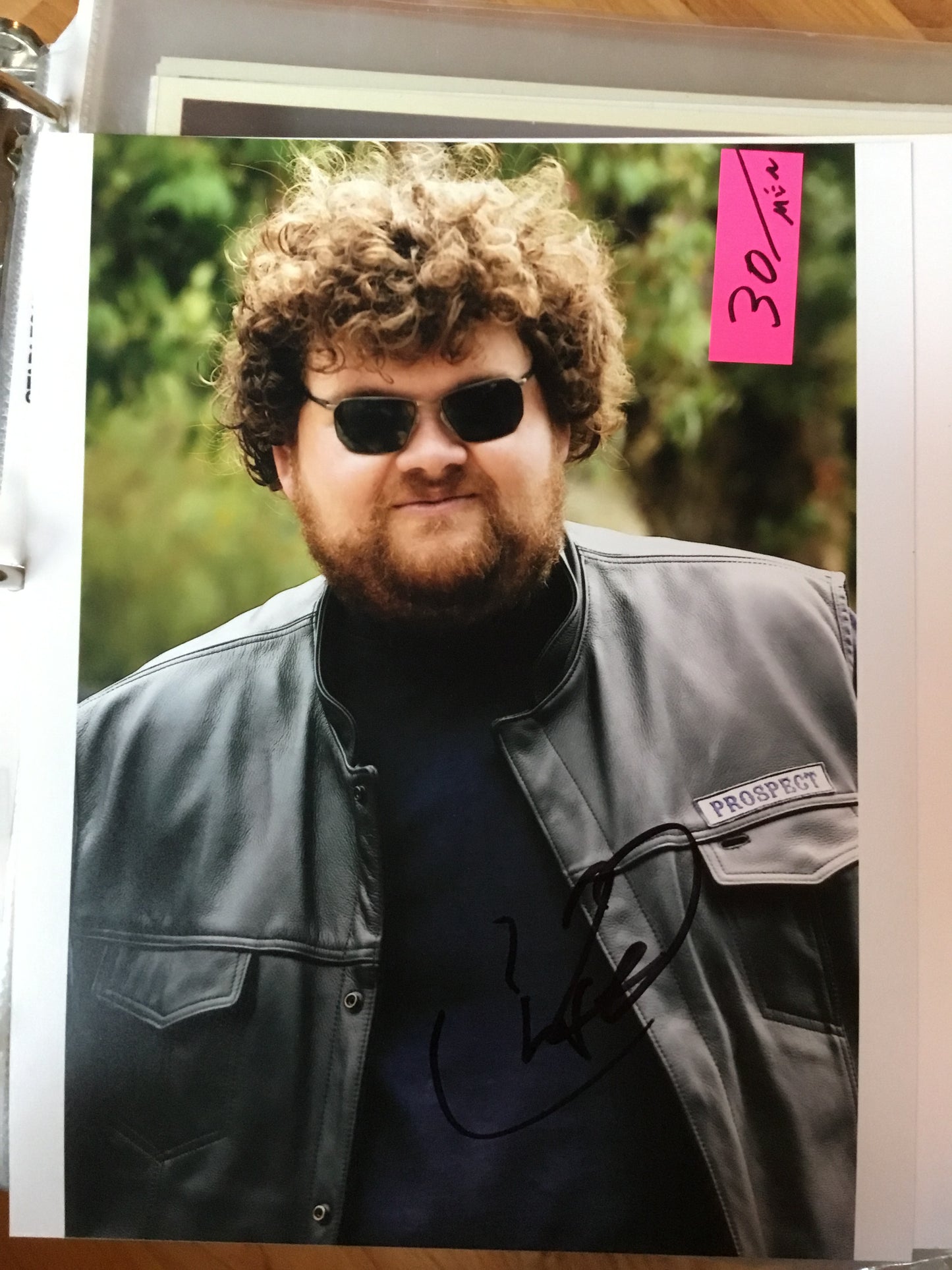 Christopher Douglas Reed autograph