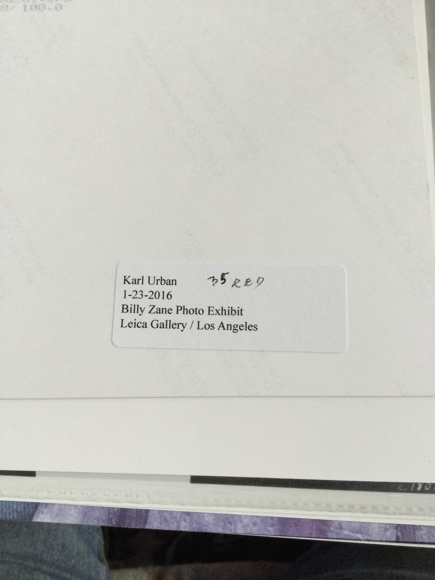 KARL URBAN, The Boys, autograph