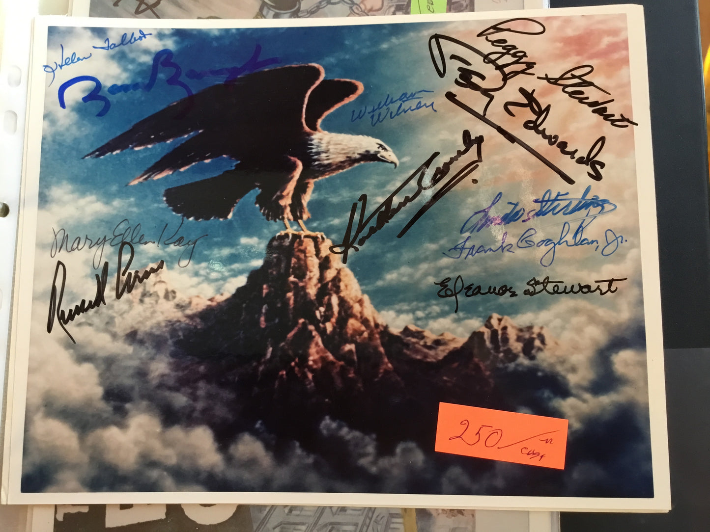 REPUBLIC PICTURES, eleven autographs