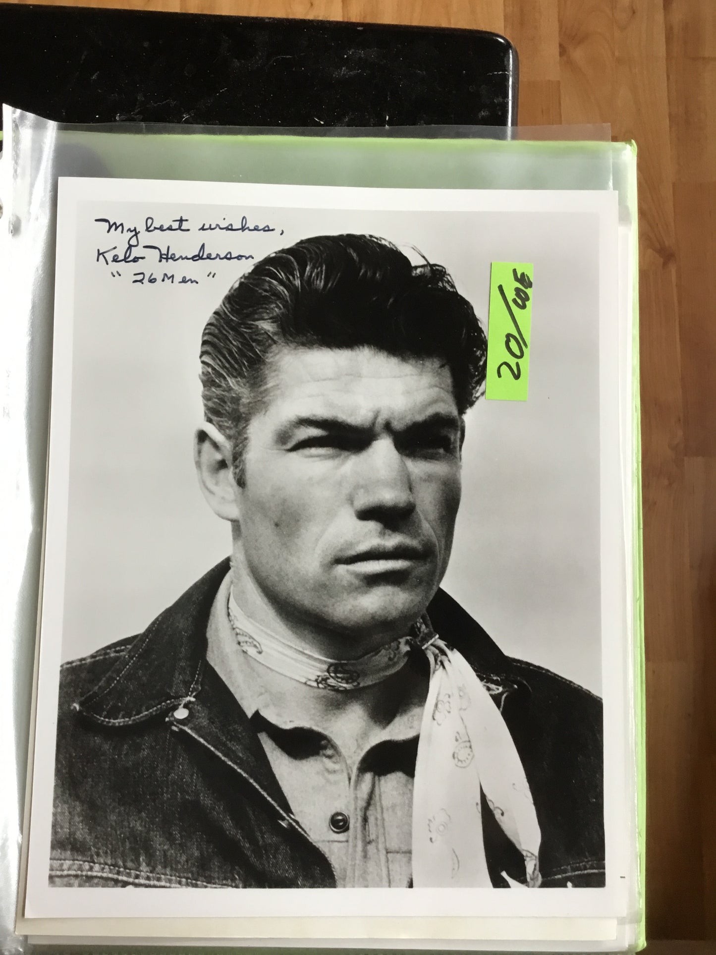 KELO HENDERSON, 26 Men, autograph