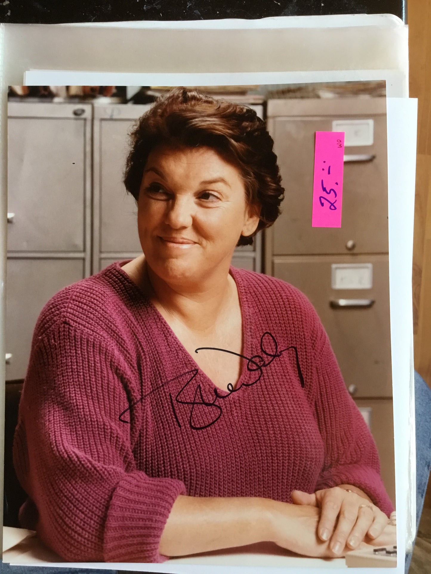Tyne Daly, autograph
